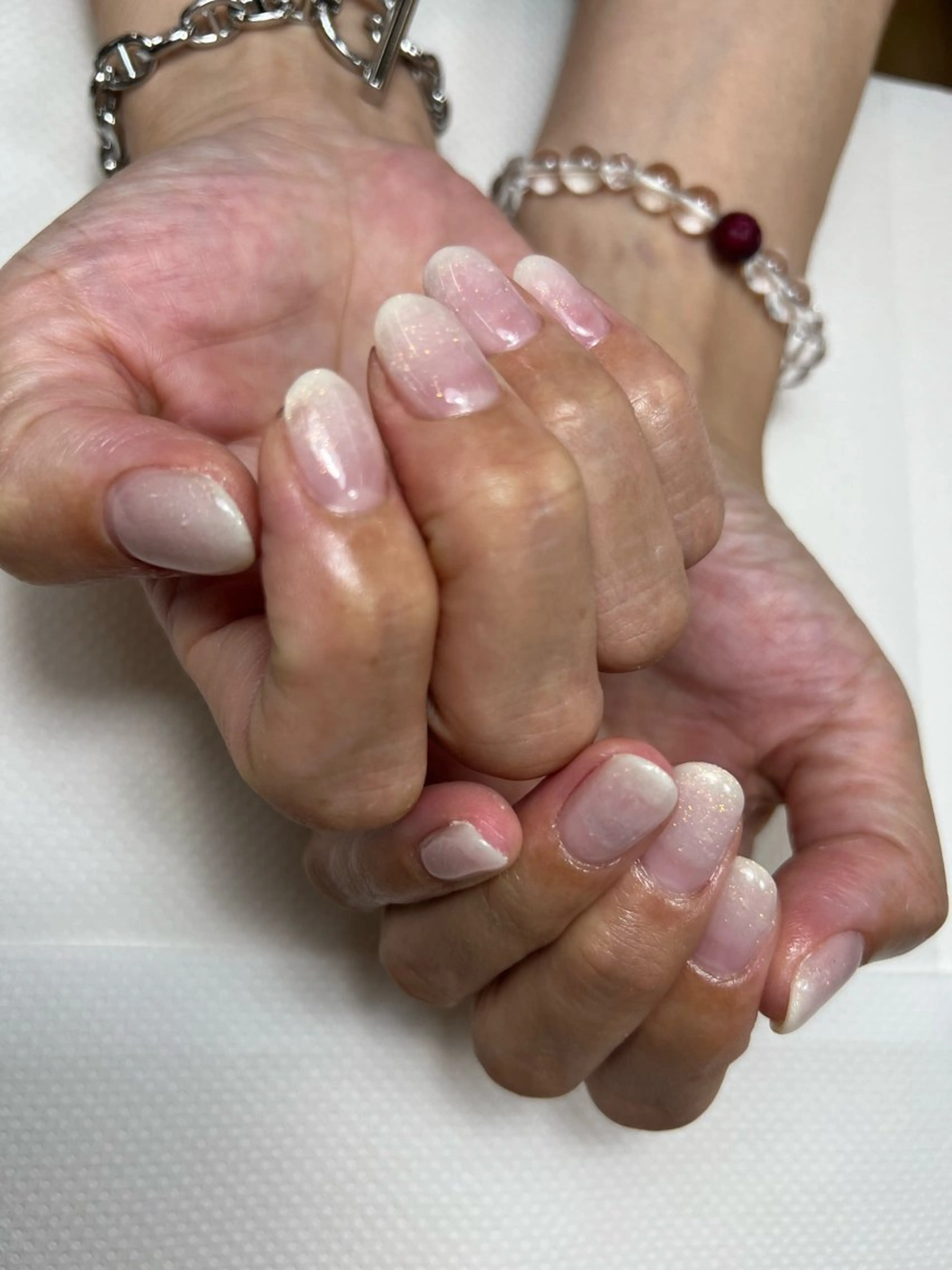 ネイル キラキラネイル ラメ(グリッター) 🌴kawamura Yukako🪼🩵のネイルデザイン