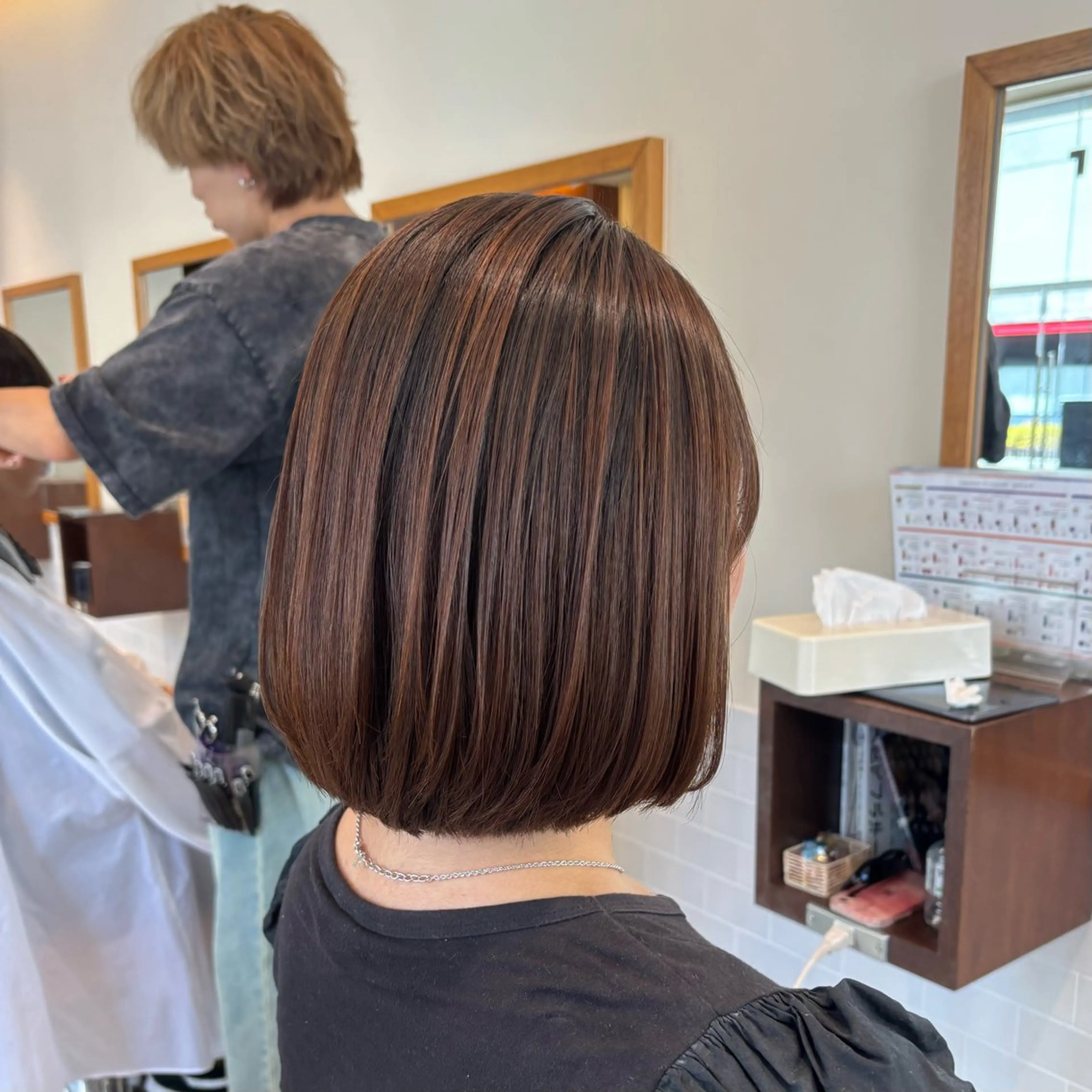 ショート ボブ カット RISAKO🏁 ショート/ボブのヘアスタイル