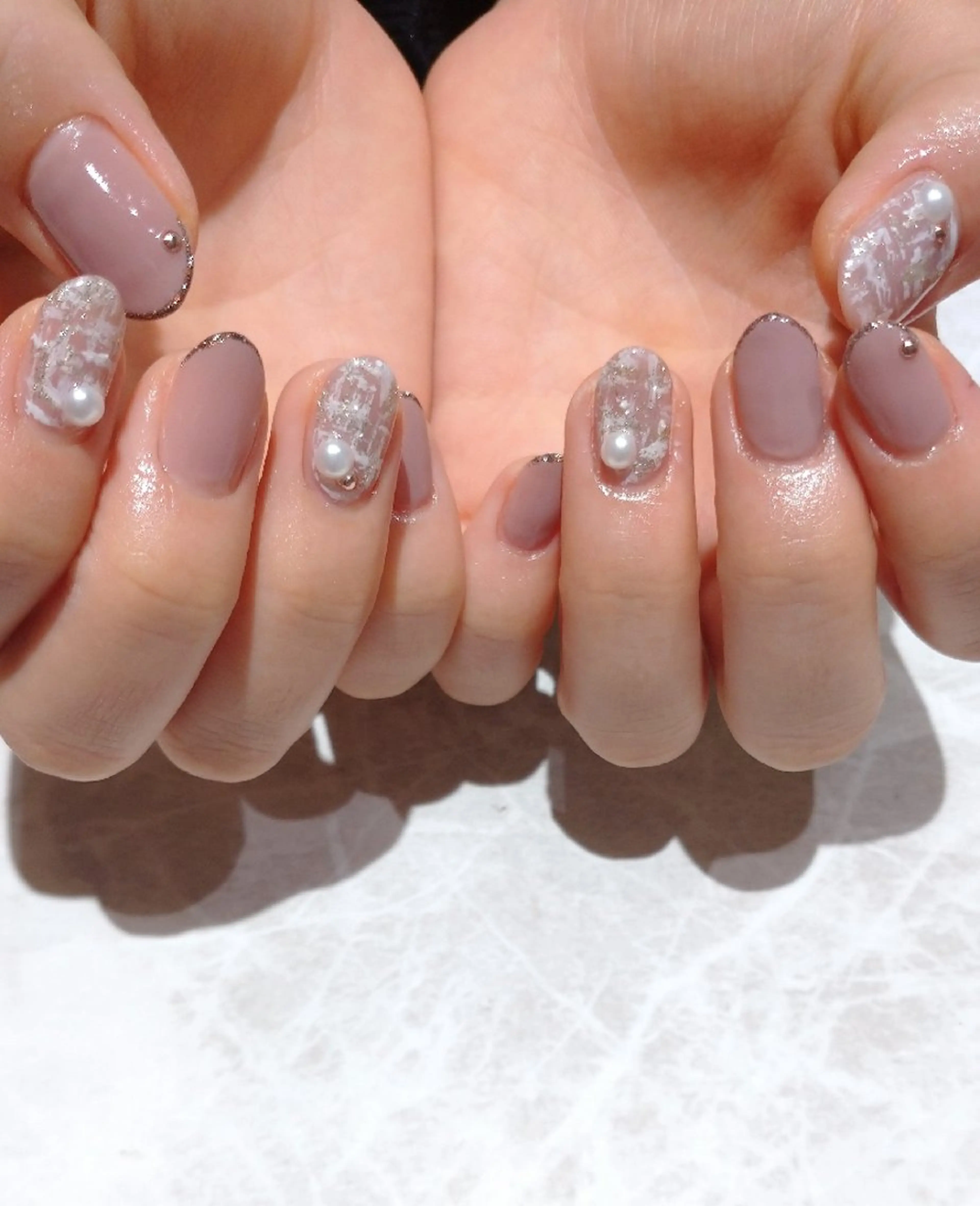 ネイル ハンドネイル 會田 瑠衣のネイルデザイン