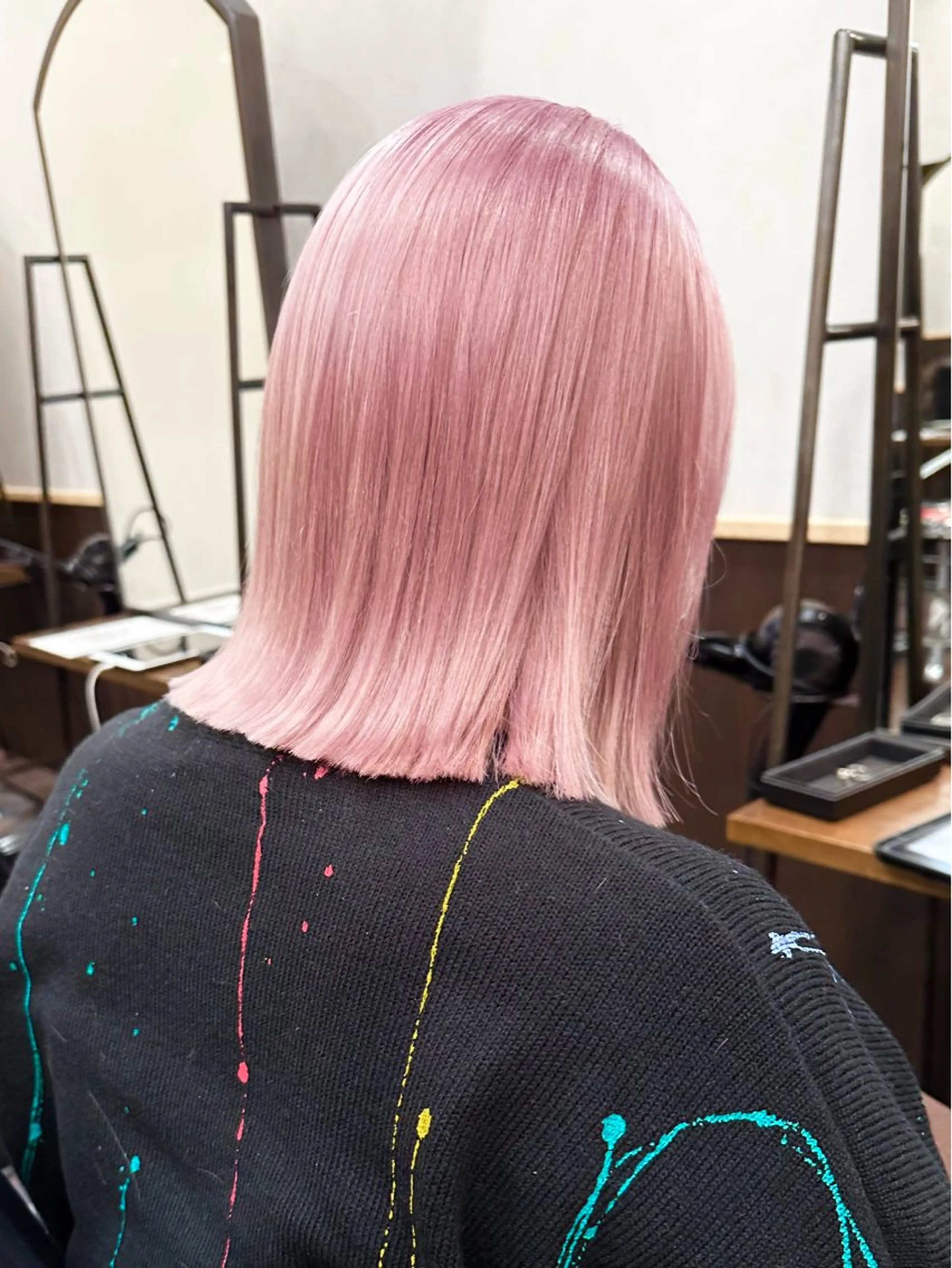 ショート ヘアカラー 💖透明感カラー HAYATO💖のヘアスタイル