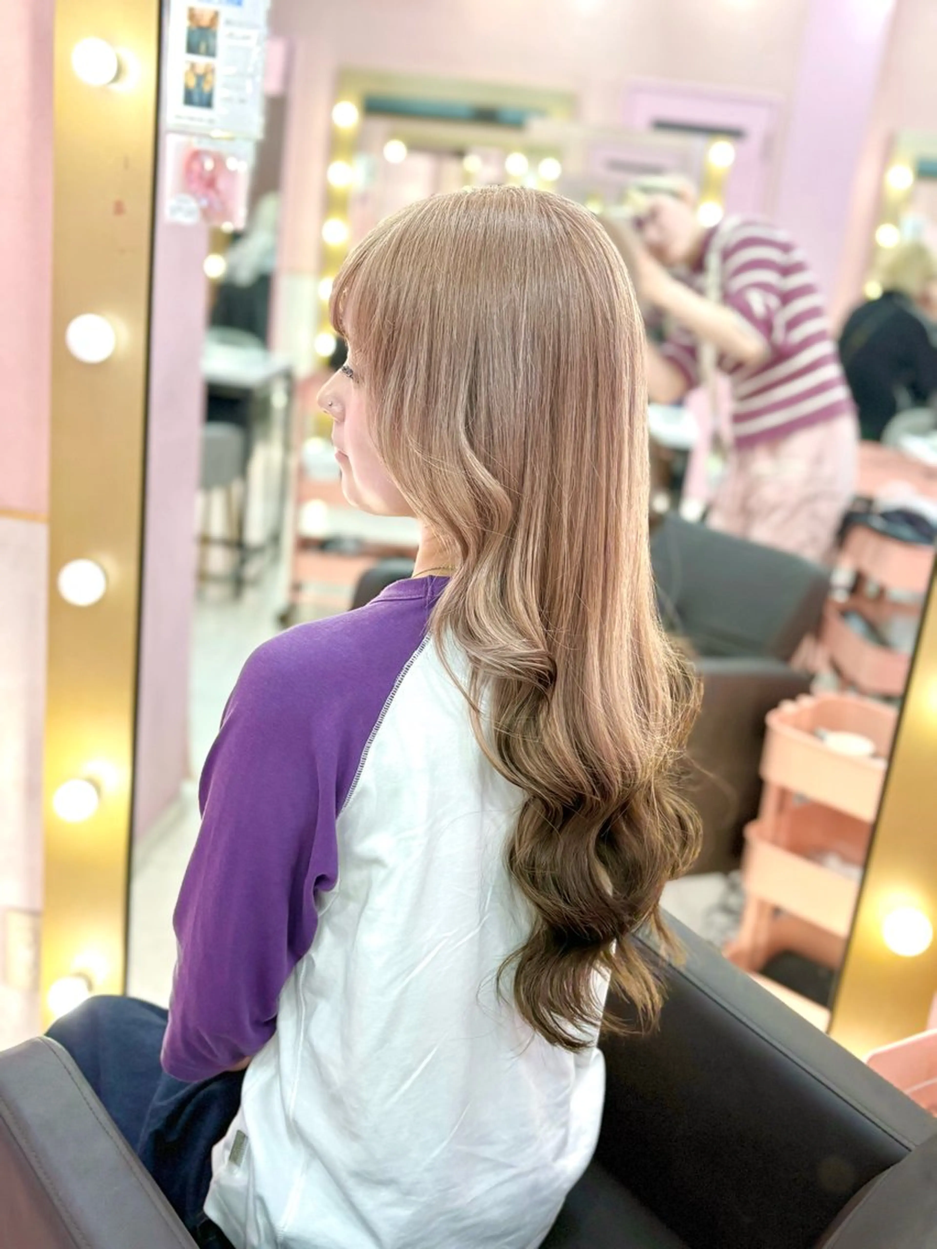 ロング カラー 甘ふわgirly🎀 ハイトーン🤍Ramのヘアスタイル