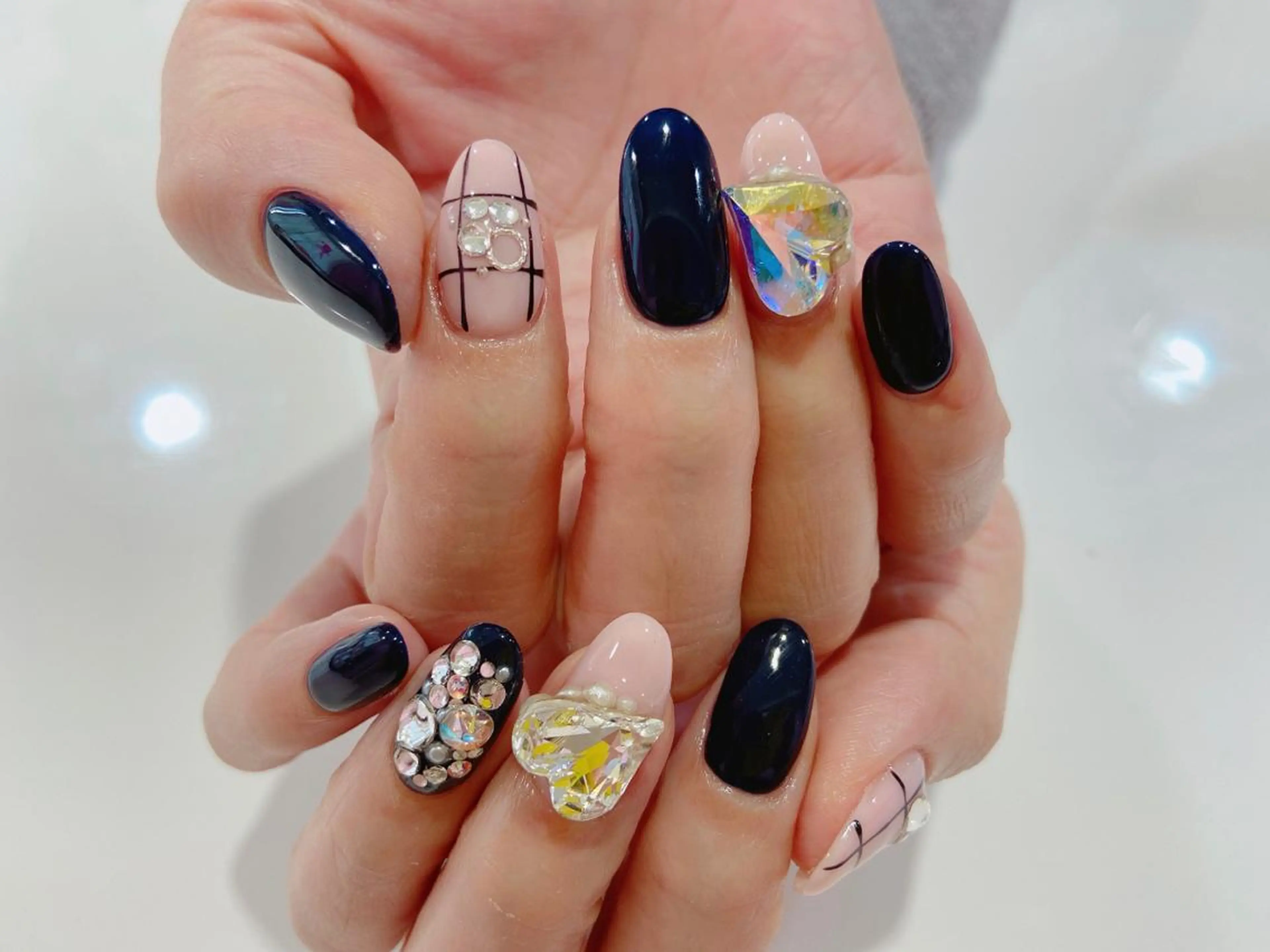 ネイル 長さだし専門店 M2　rikaのネイルデザイン