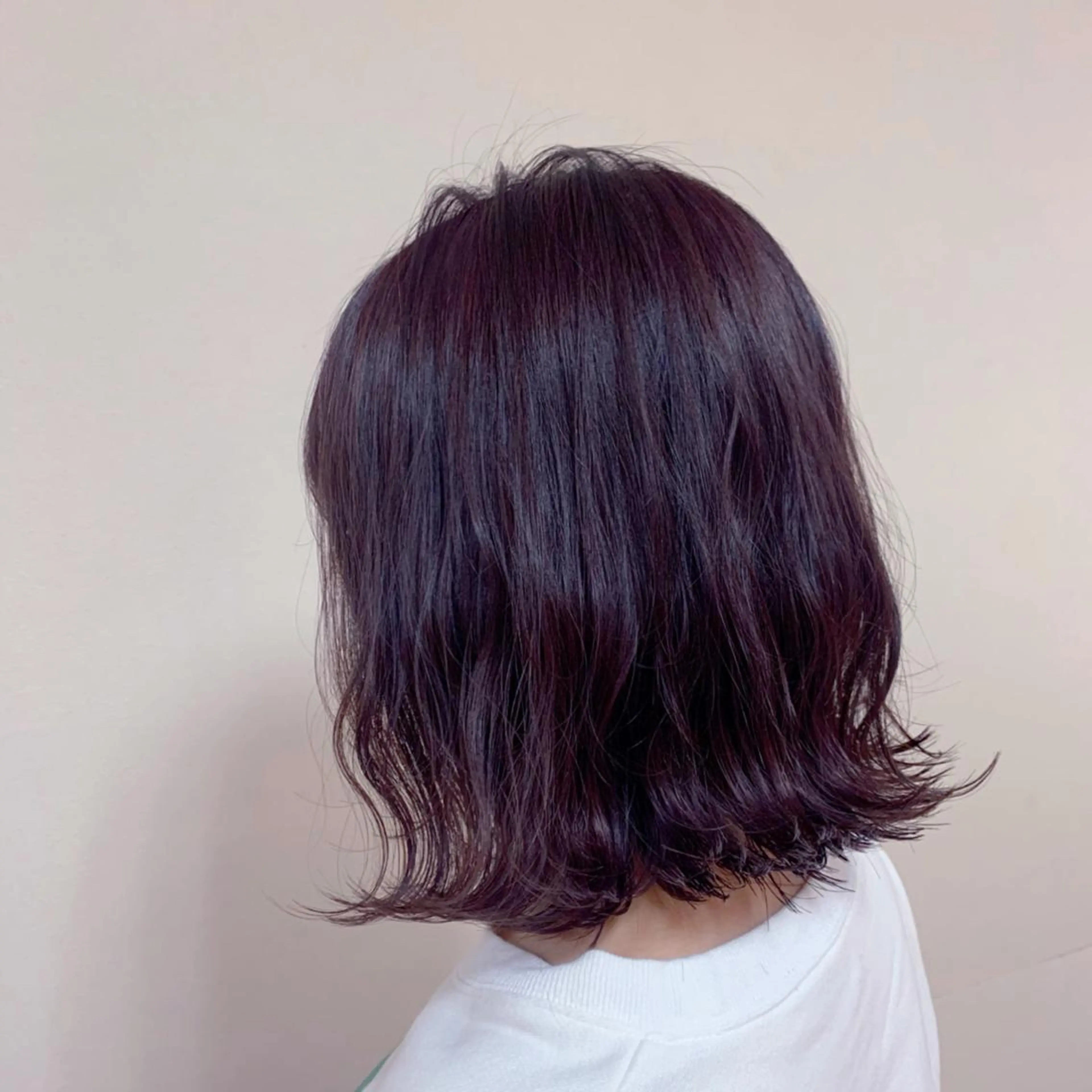 ミディアム カラー ヘアアレンジ カット ヘアカラー トリートメント 【Sweep】おじま のぞみのヘアスタイル