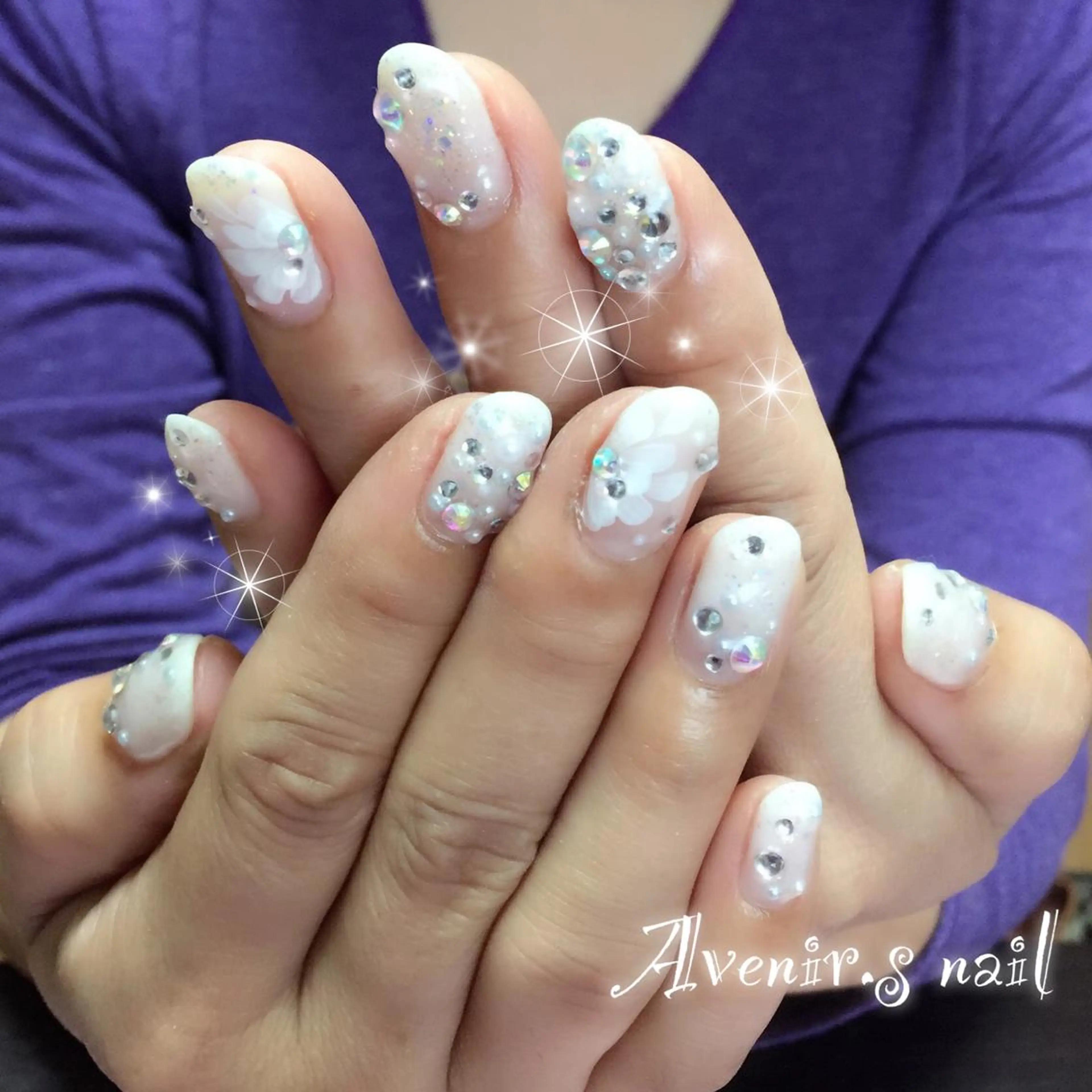 ネイル アートネイル ジェルネイル Home Salon Avenir.のネイルデザイン