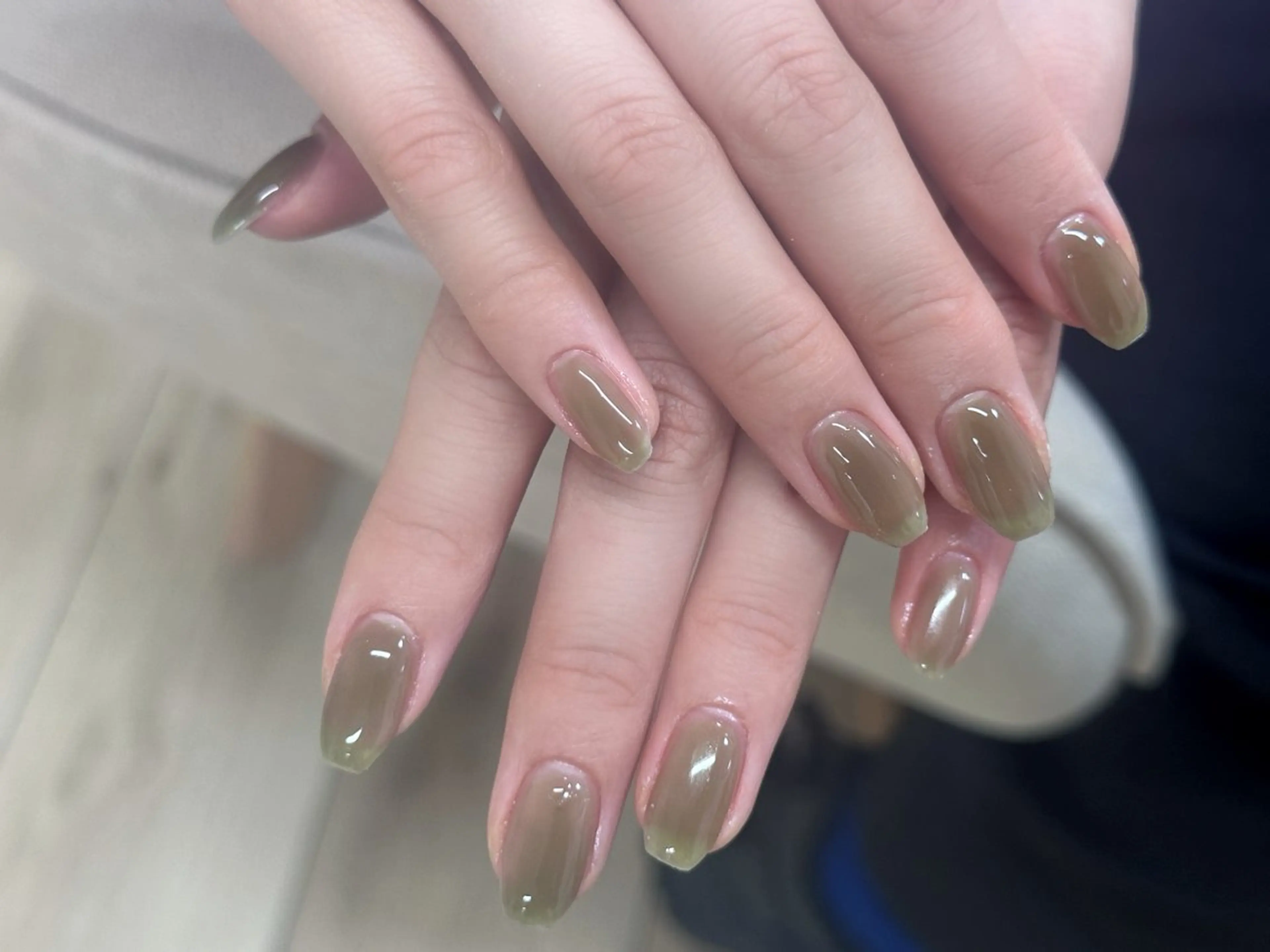 ネイル ワンカラーネイル MY  Nail所属・夏目 雅子のネイルデザイン