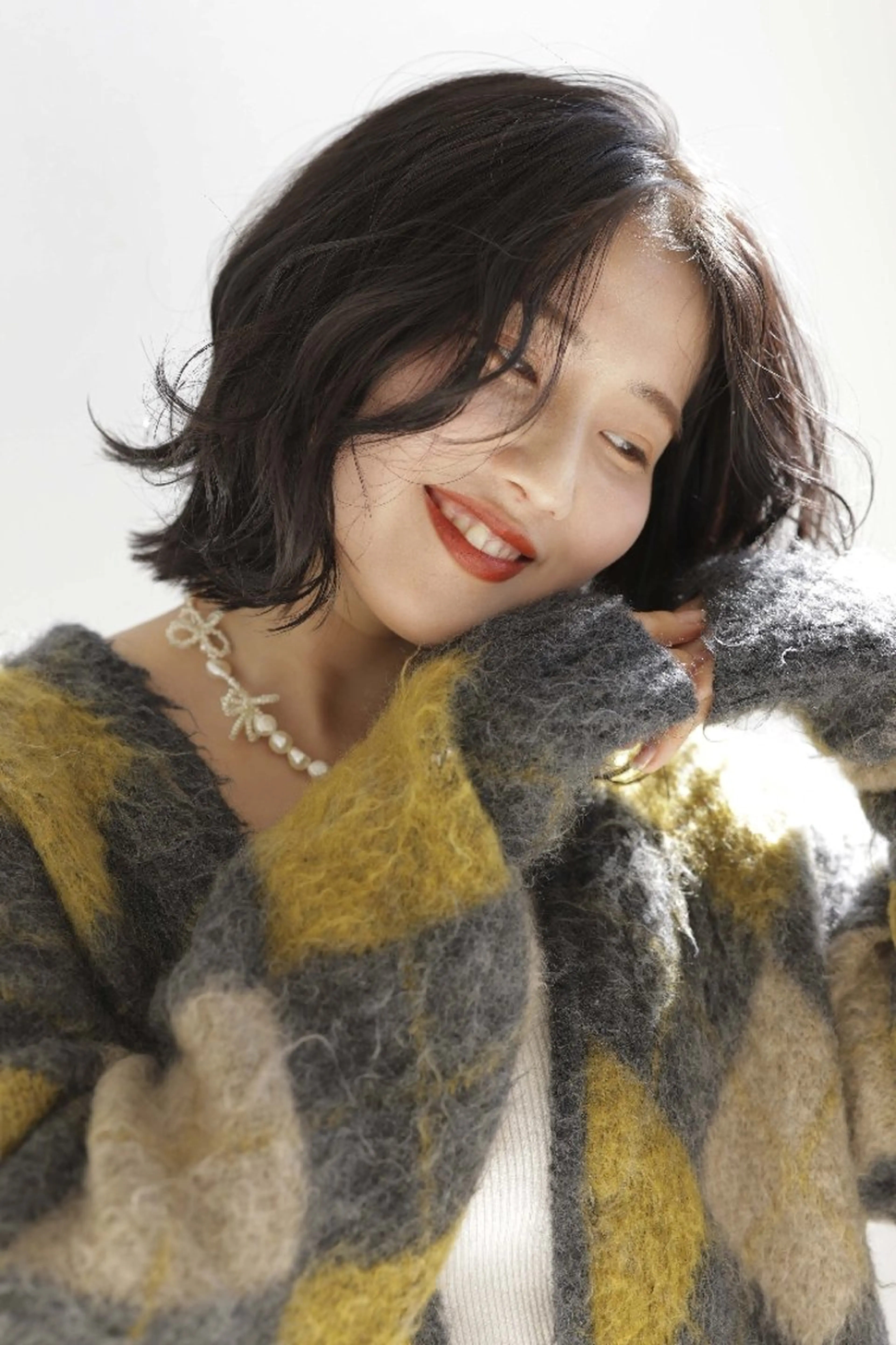 ショート カット ヘアカラー トリートメント しもかわ かほのヘアスタイル