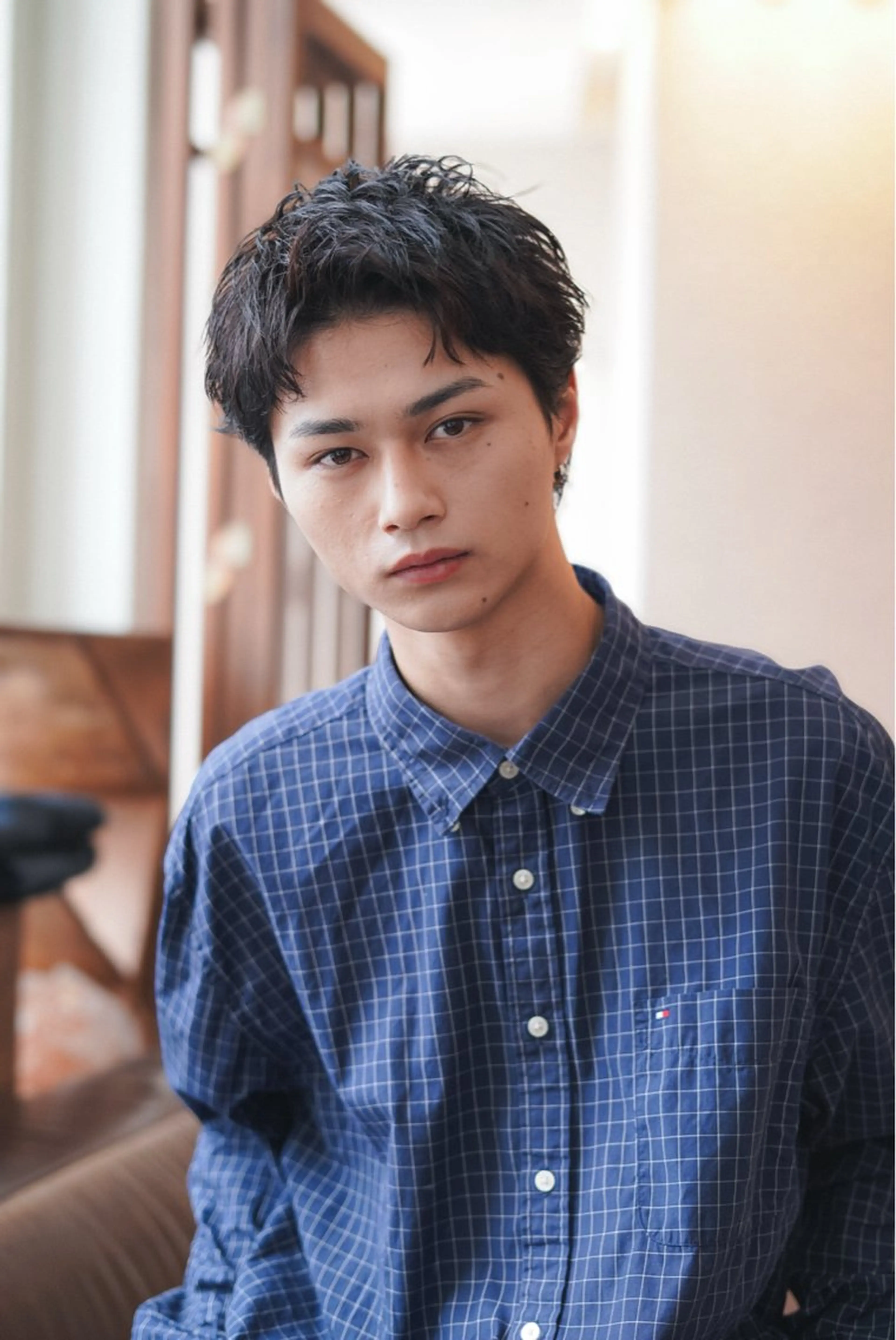 ショート メンズ カット 内山 湧勝/ メンズ/暖色カラーのヘアスタイル