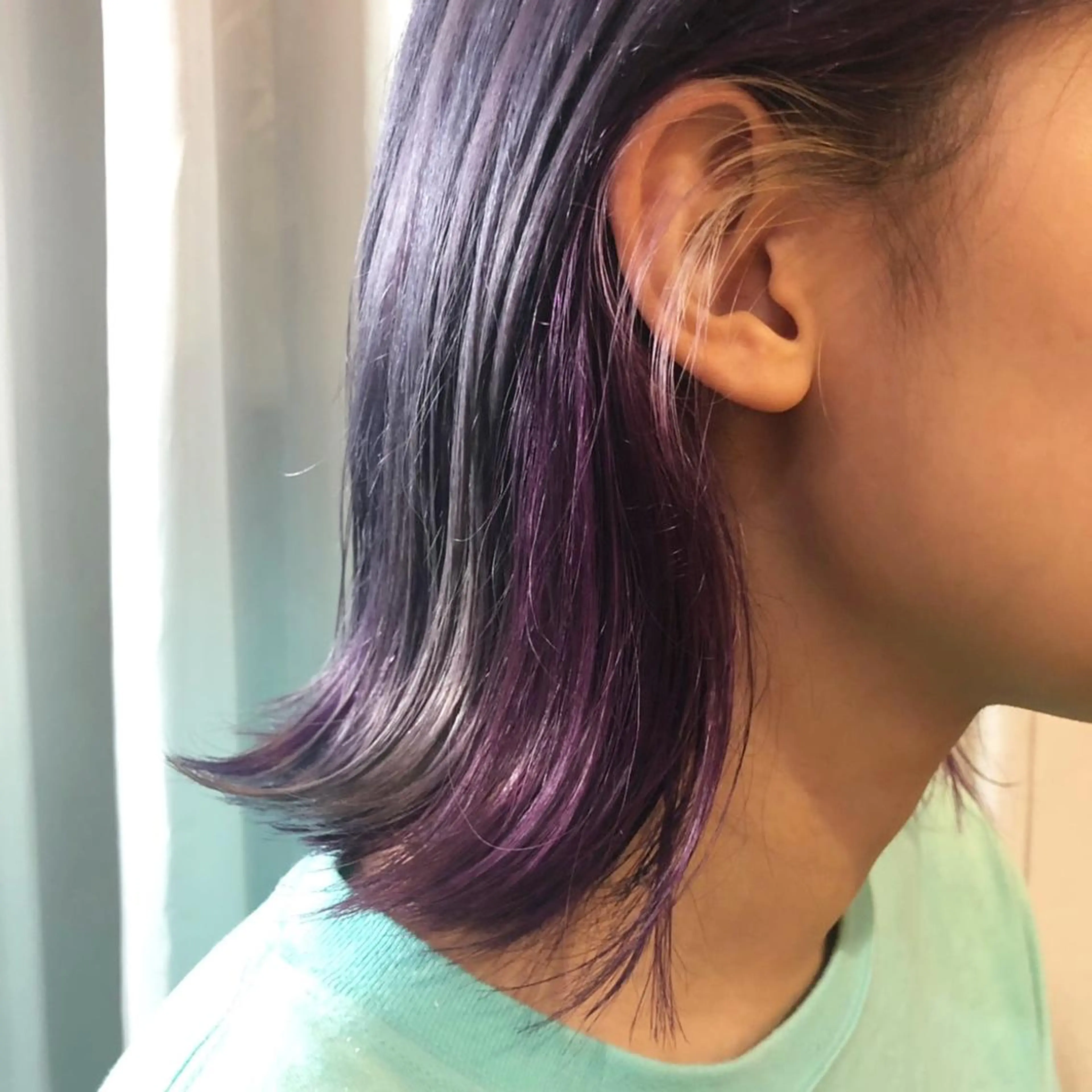 カラー ブリーチ インナーカラー ミキ stylistのヘアスタイル