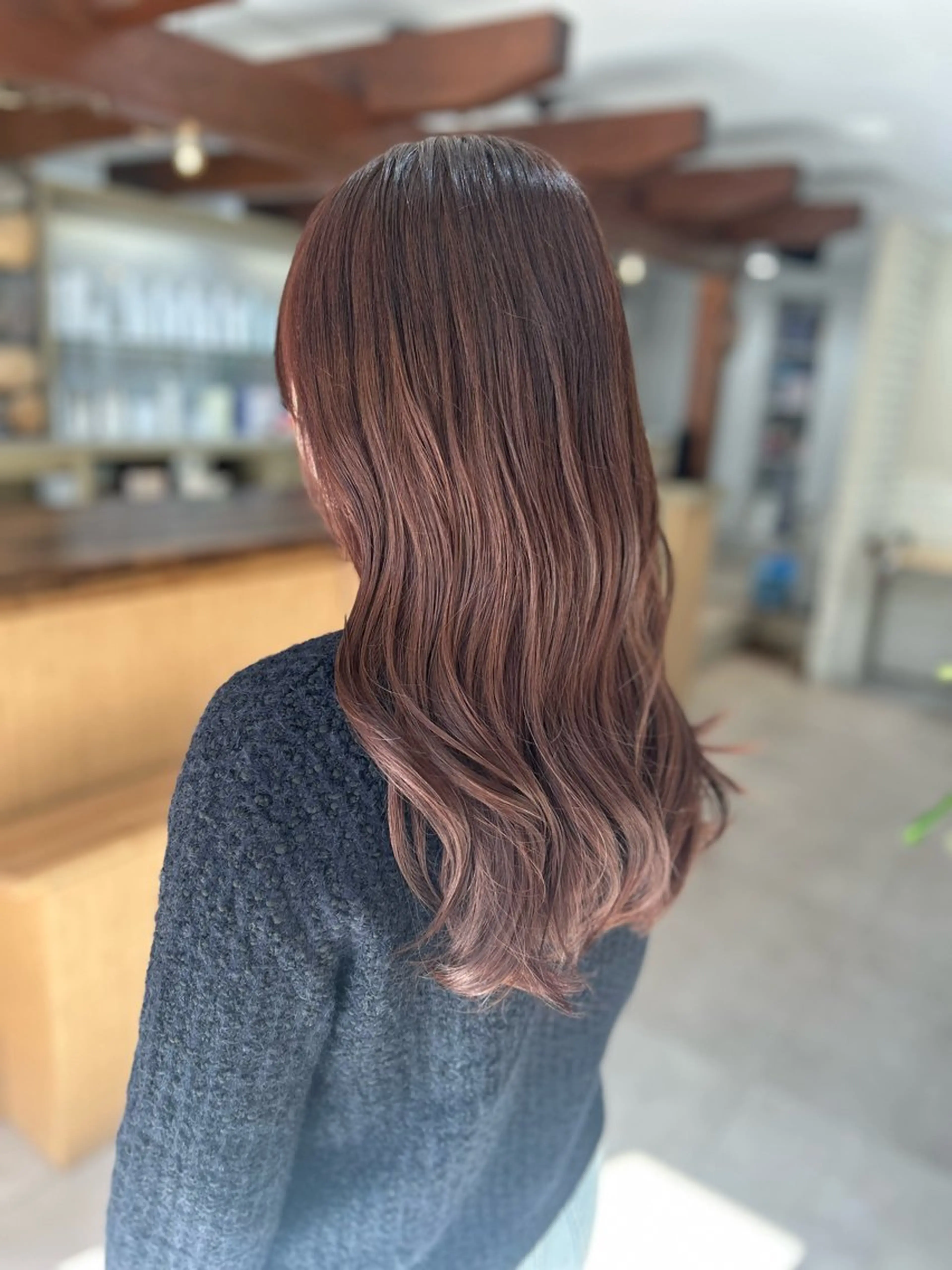 ロング カラー ヘアカラー 高橋 実咲のヘアスタイル