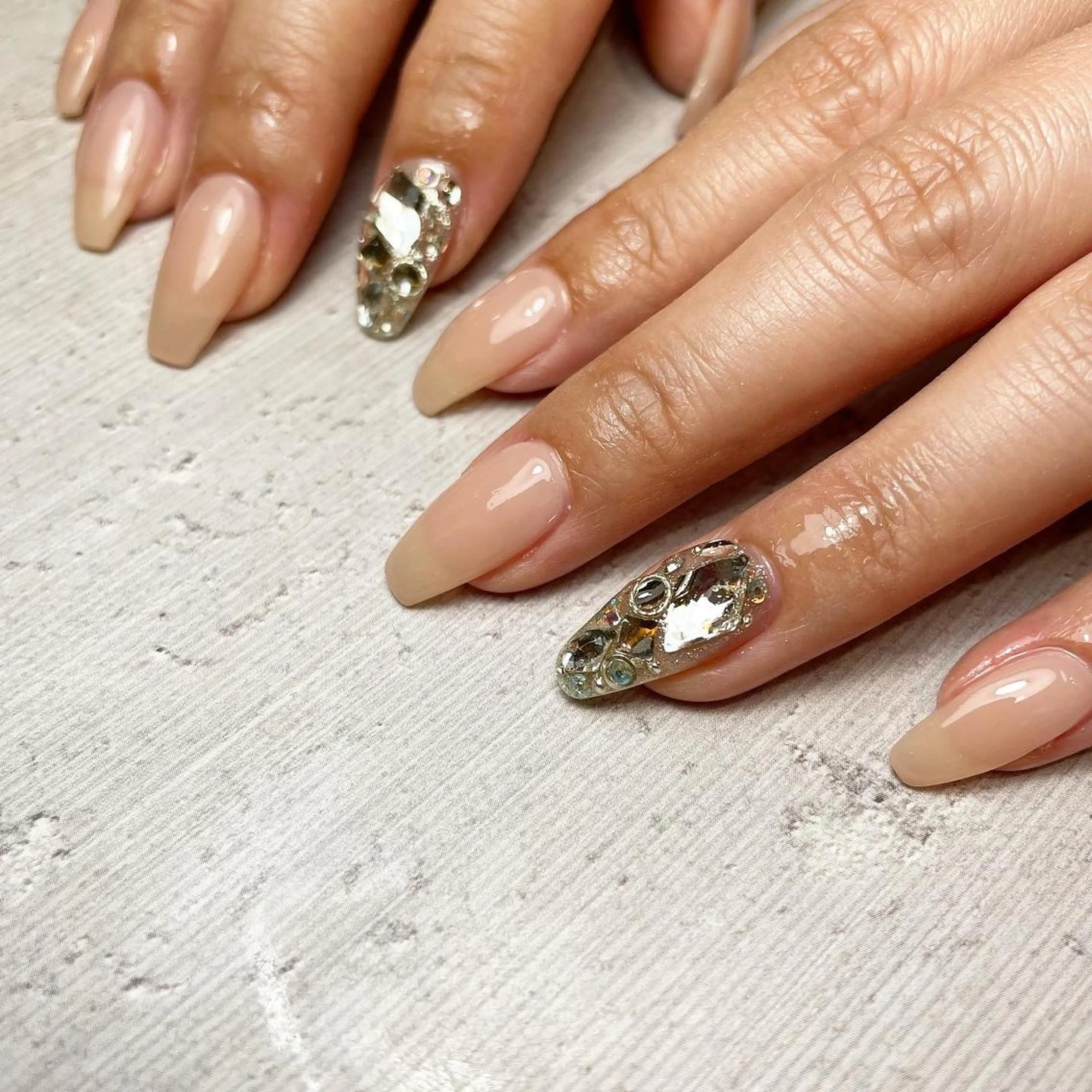 ネイル ワンカラーネイル ハンドネイル nail&eyelash mate所属・京都/東向日/桂 ayumiのネイルデザイン