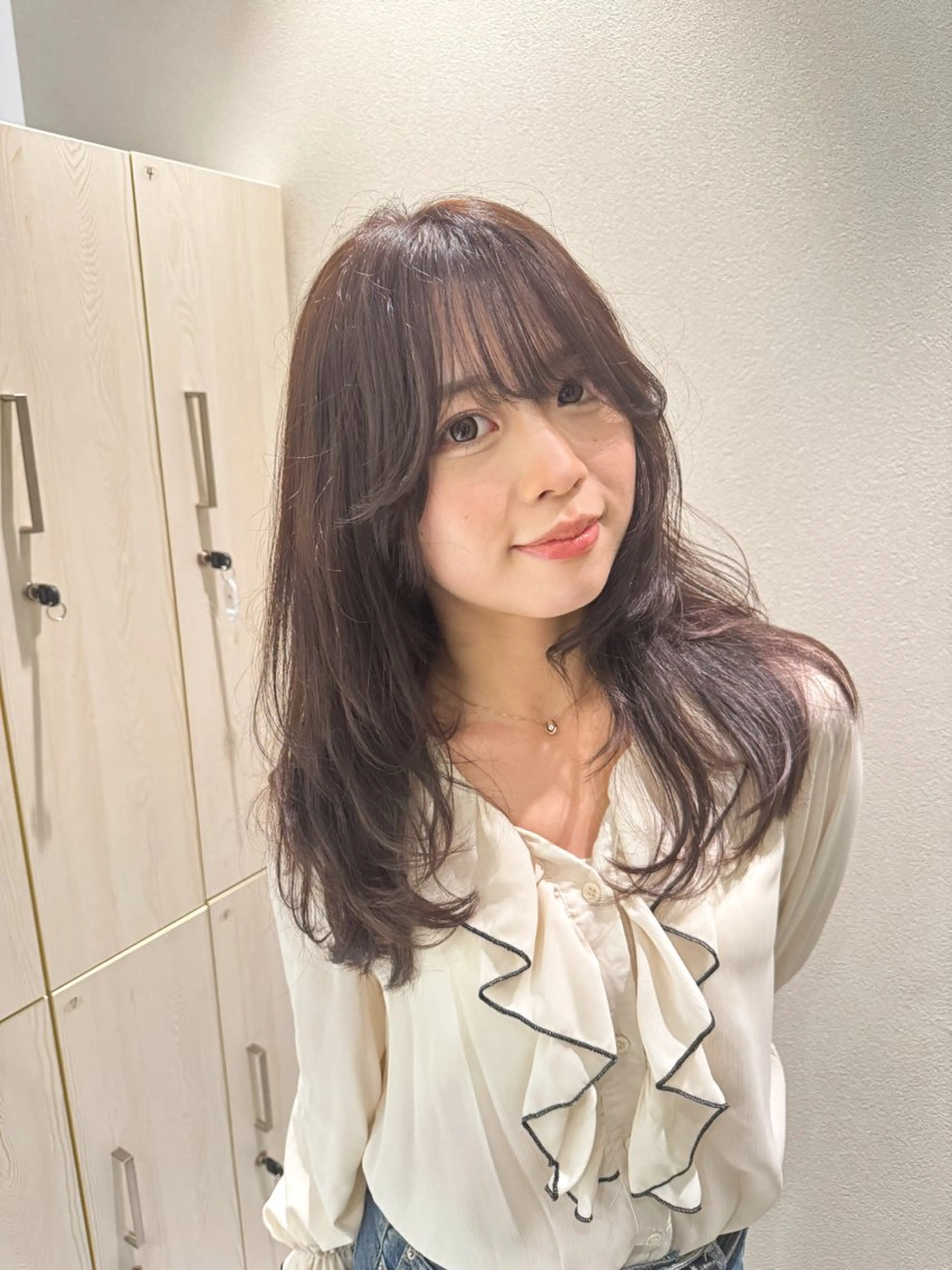 セミロング カラー カット ヘアカラー トリートメント ヘアセット ✂️似合わせの魔術師 石田一樹✂️のヘアスタイル