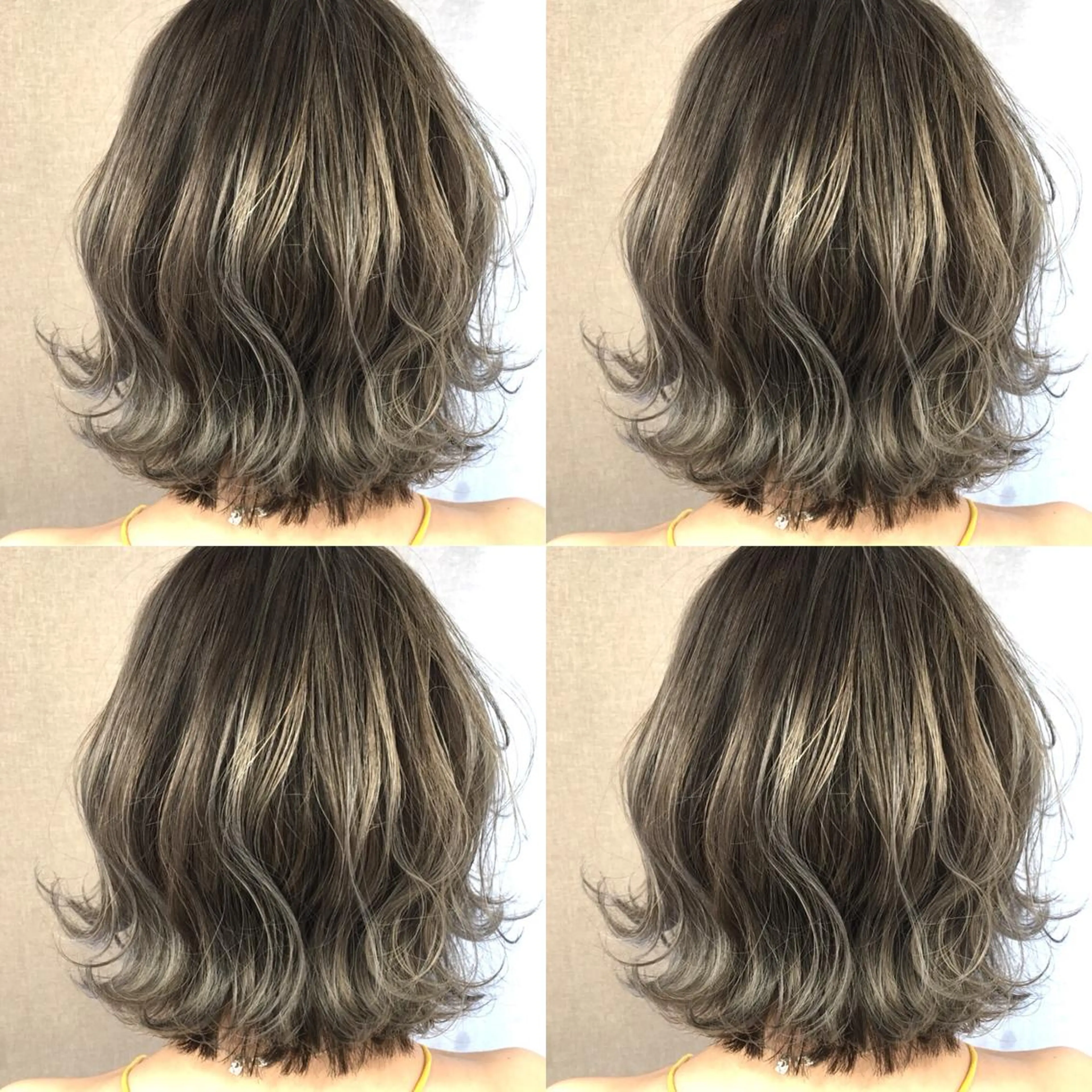 ショート カラー ハイライトカラー 3Dハイライト ハイライト ヘアカラー トリートメント 井上 一平のヘアスタイル