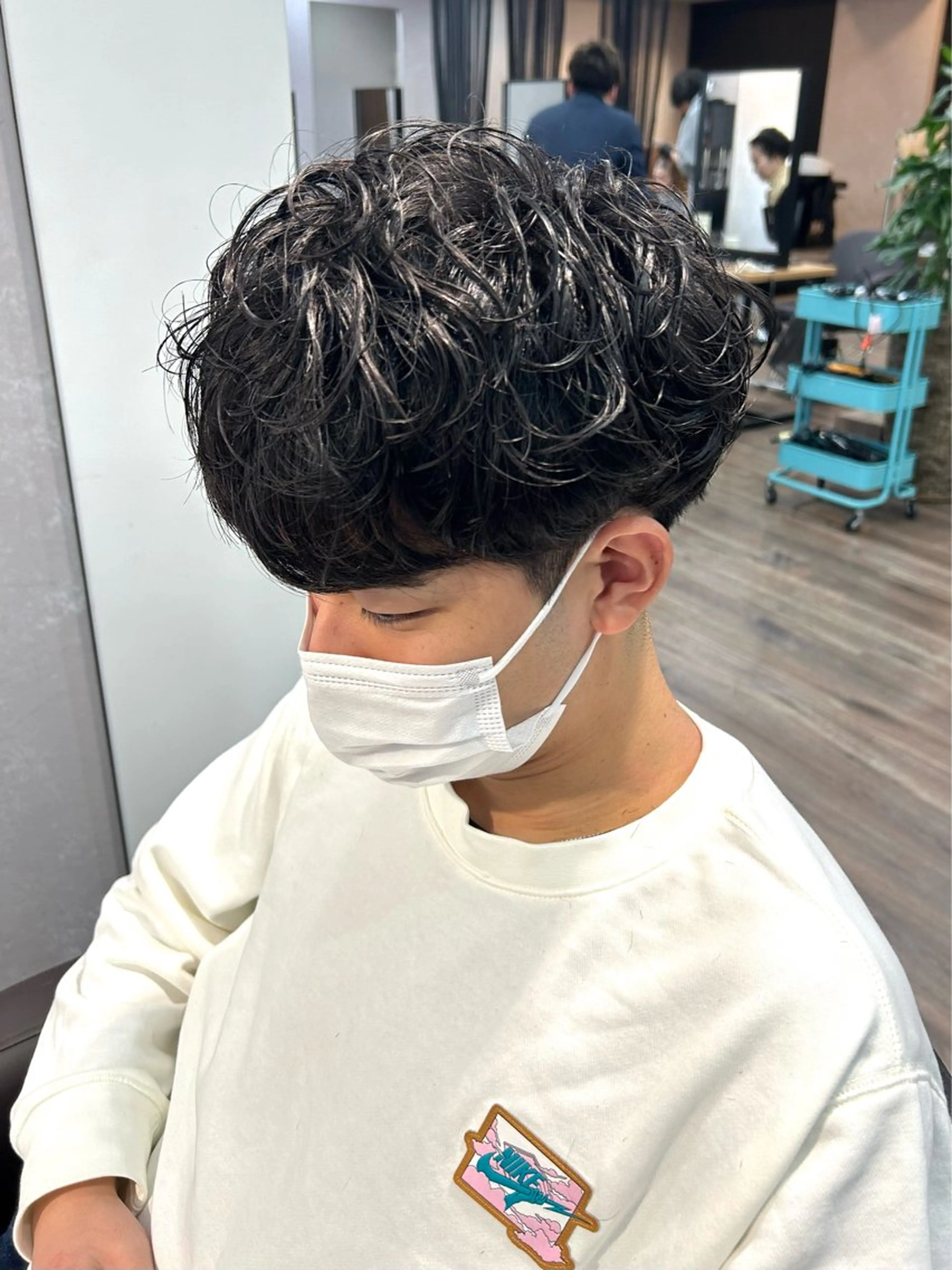 【本日限定❗️】メンズカット+シャドウパーマ◎の写真