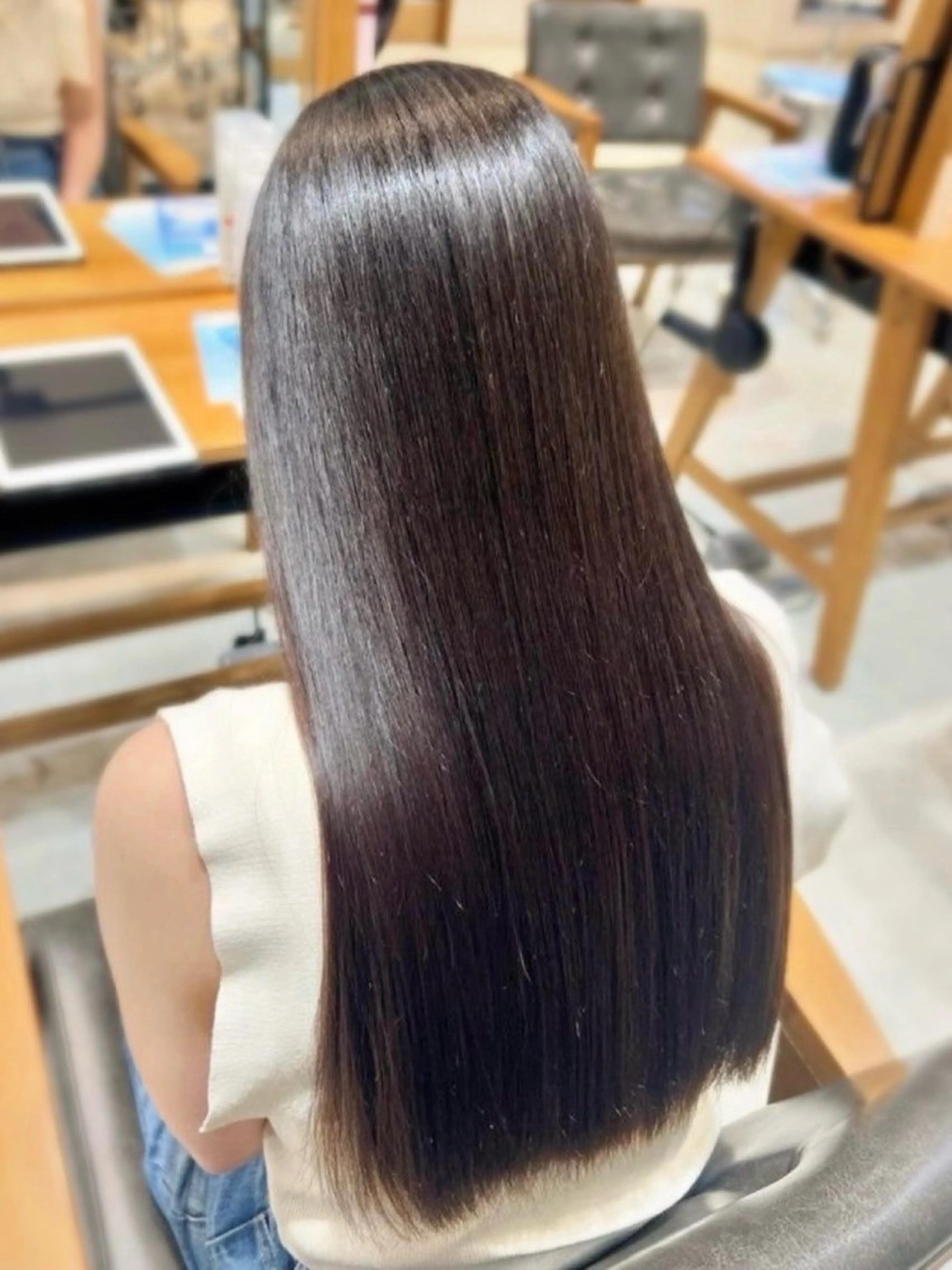 ロング ヘアカラー i.+omotesando所属・🎀艶カラー￤髪質 改善🎀ayane♥のヘアスタイル