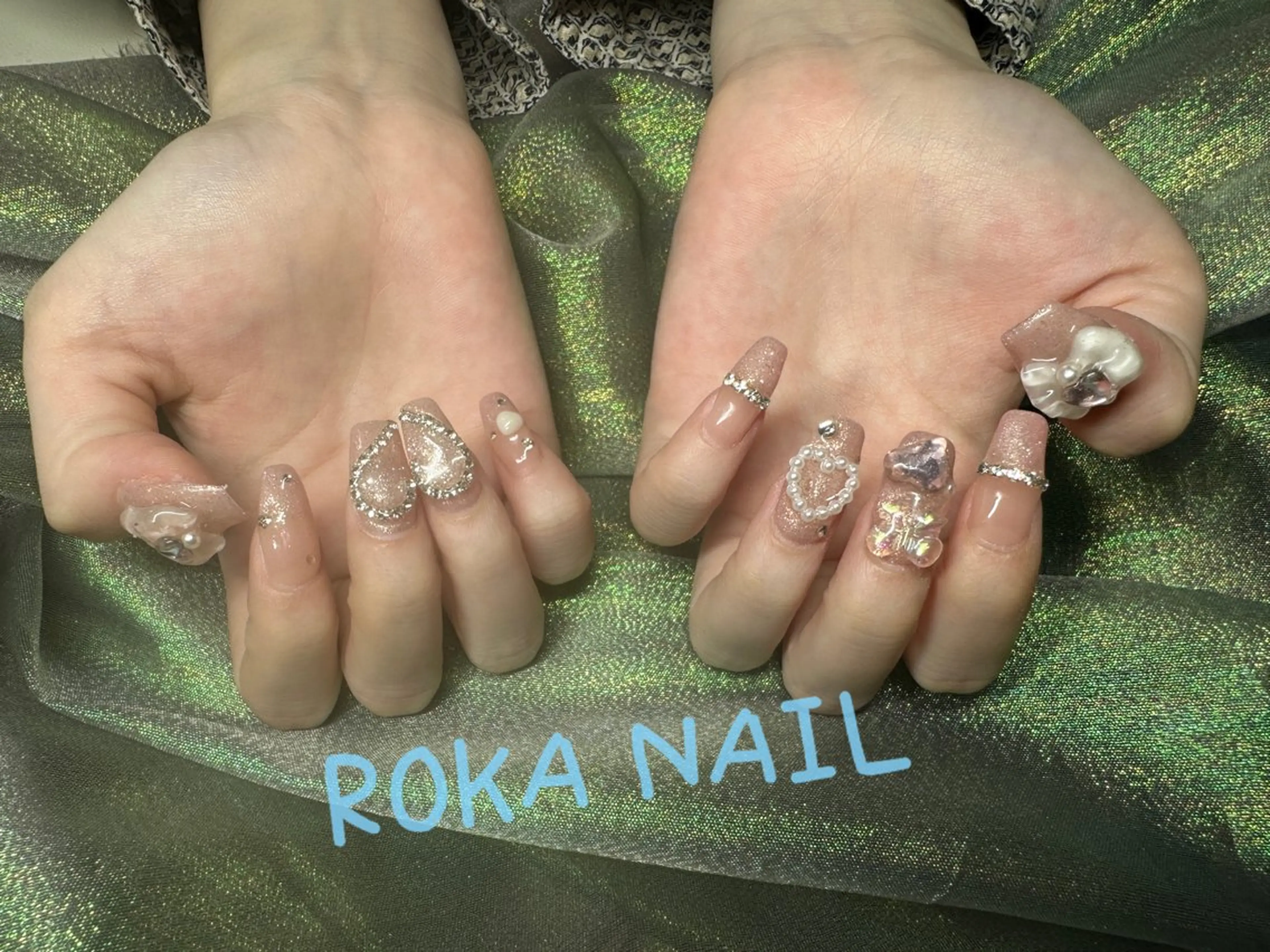 ネイル ハンドネイル 長さだし専門店 ROKANAILのネイルデザイン