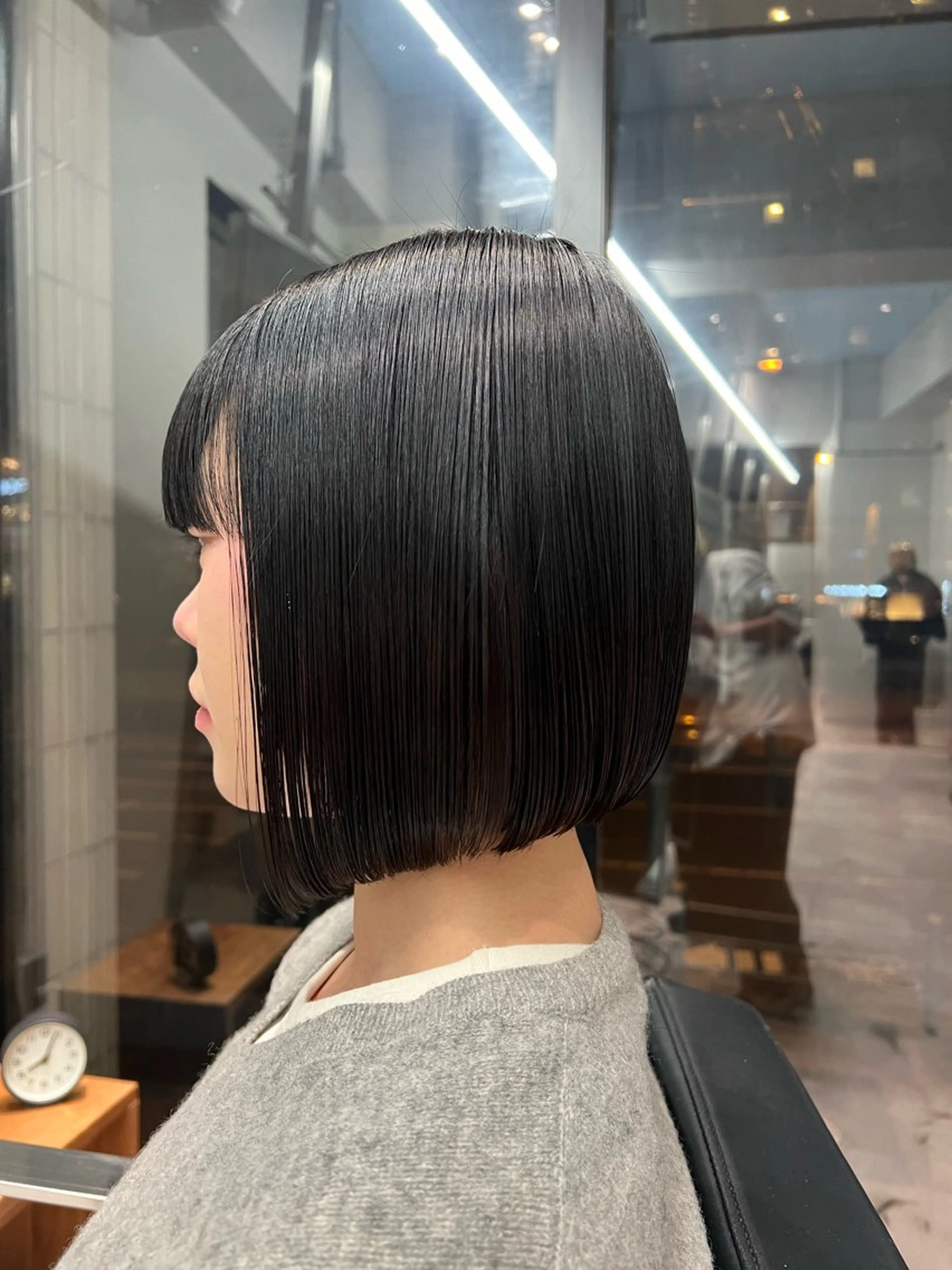 ミディアム 堀江 /木下椋麻のヘアスタイル