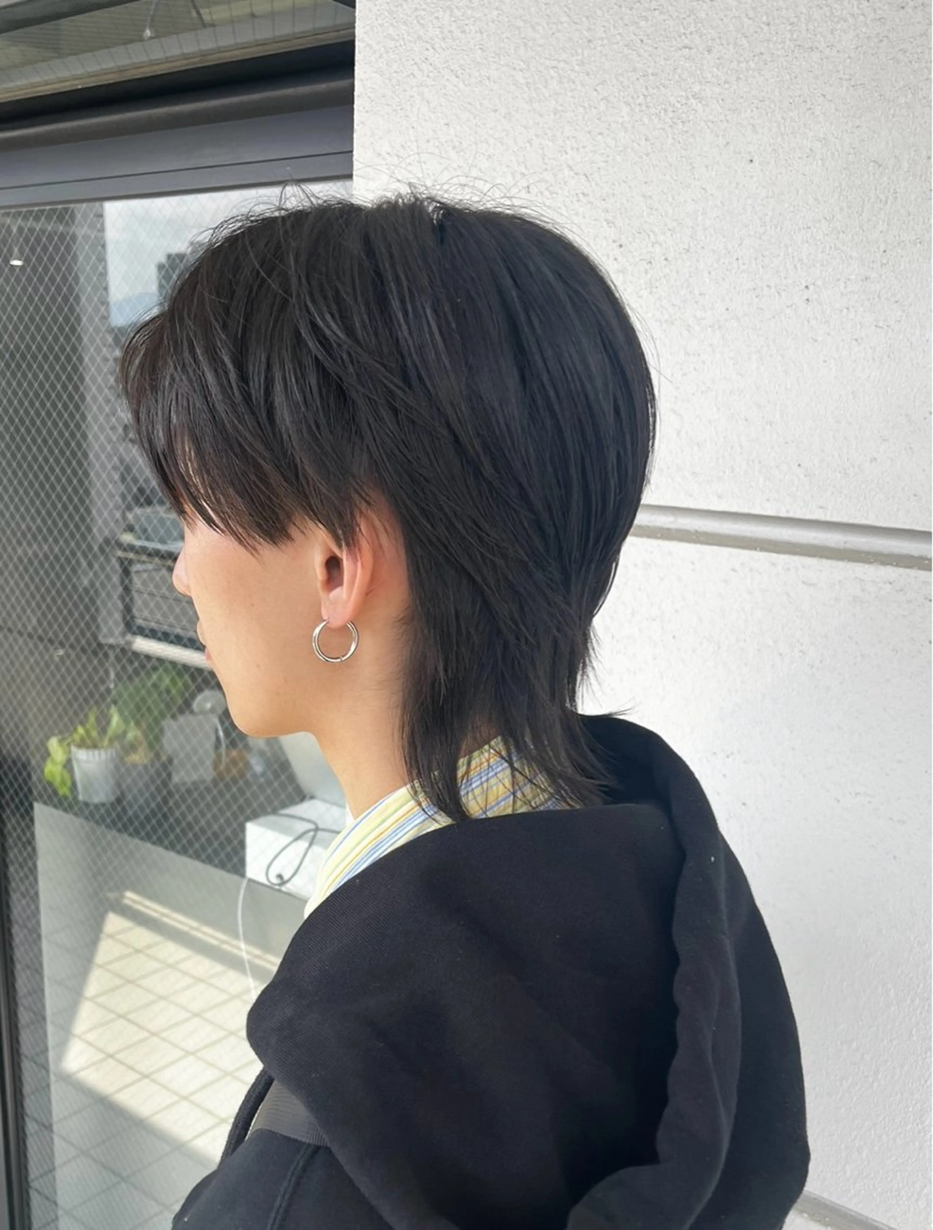 メンズ カット ニュアンスパーマ/ ウルフ/ときなのヘアスタイル