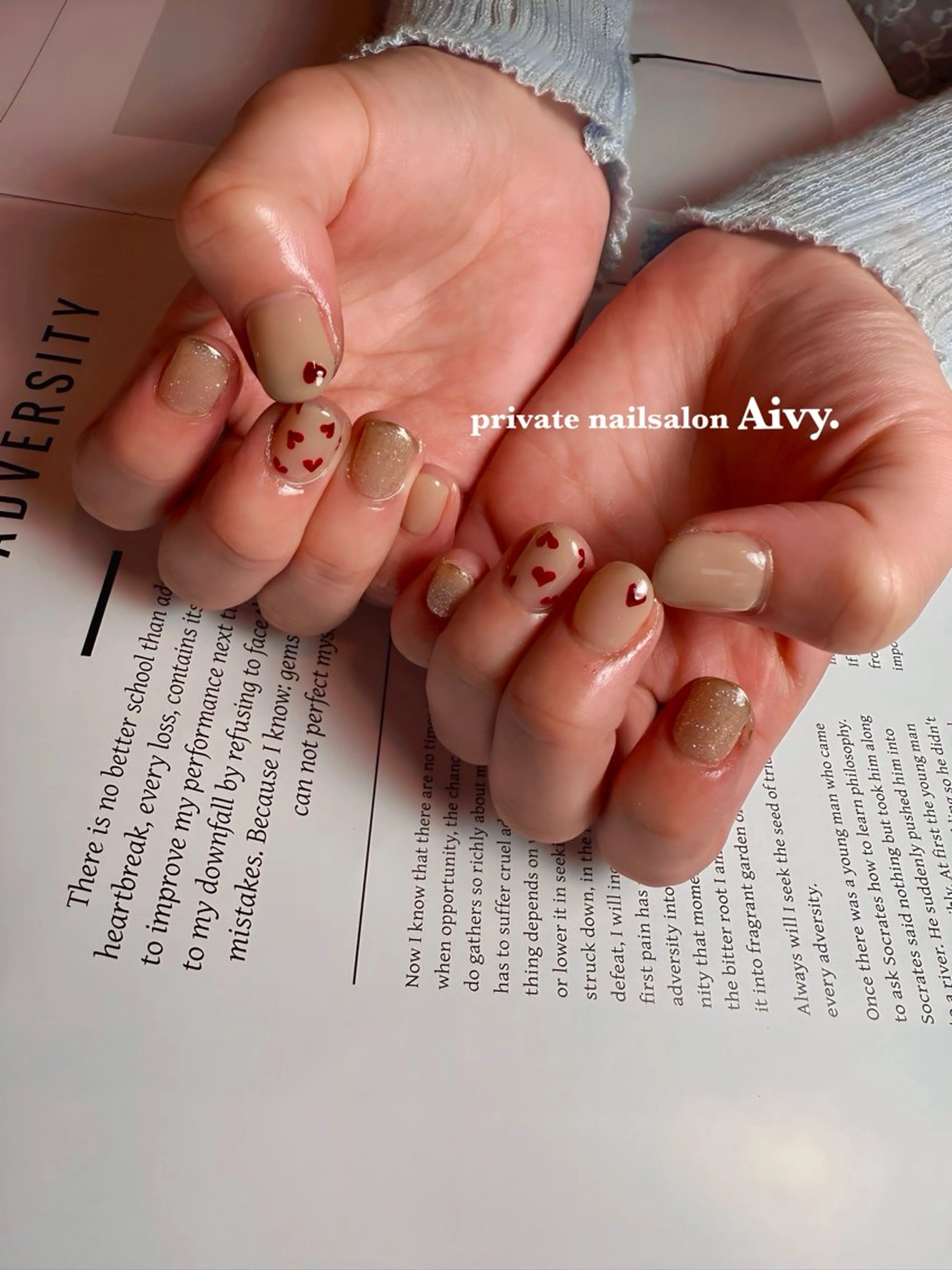 ネイル ニュアンス🌿‬ Aivy./アイビーのネイルデザイン