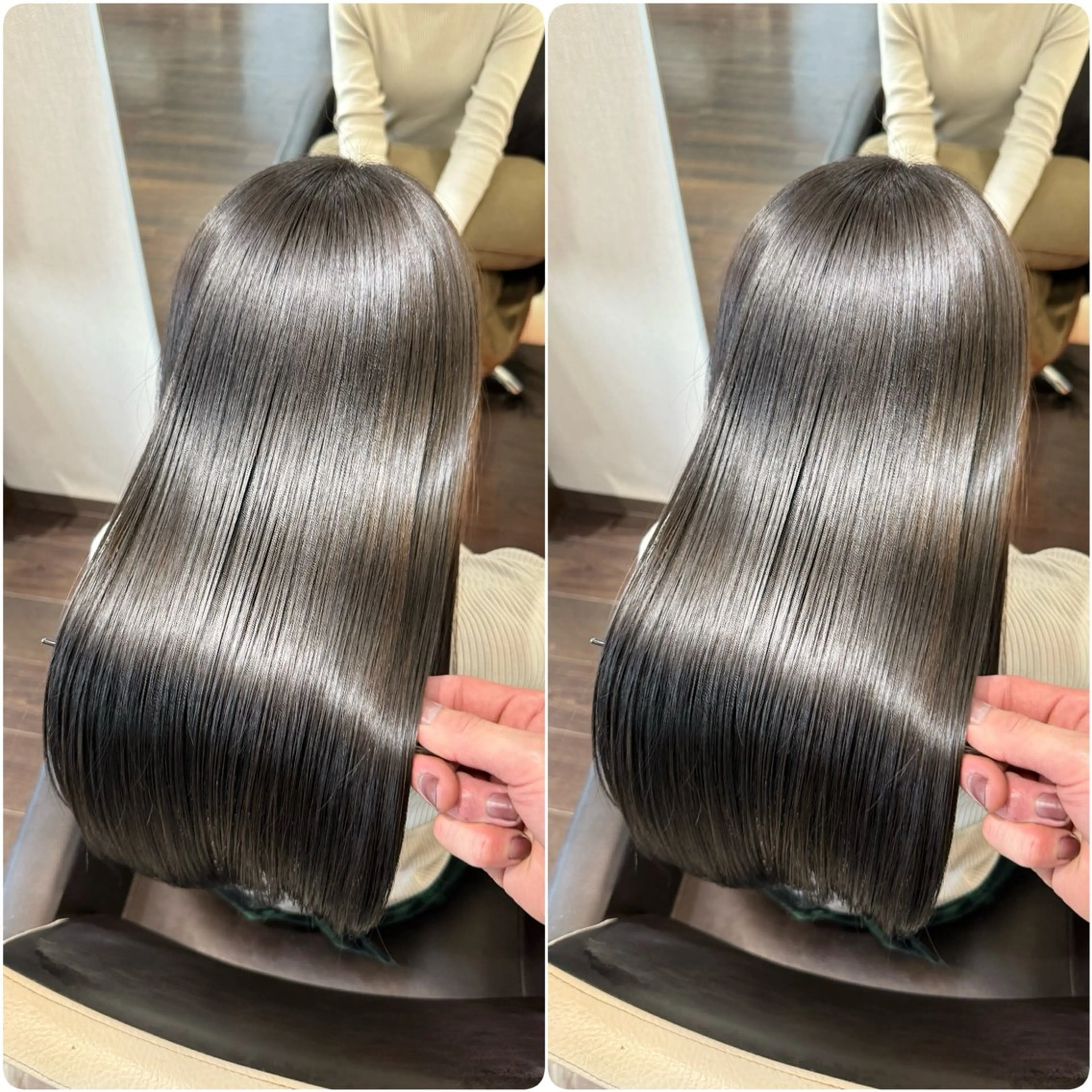 ロング カラー カット ヘアカラー トリートメント ヘッドスパ youres hair 髪質改善トリートメント&ヘッドスパ　新宿EAST所属・🌹ULTOWA🌹 髪質改善/縮毛/店長のヘアスタイル