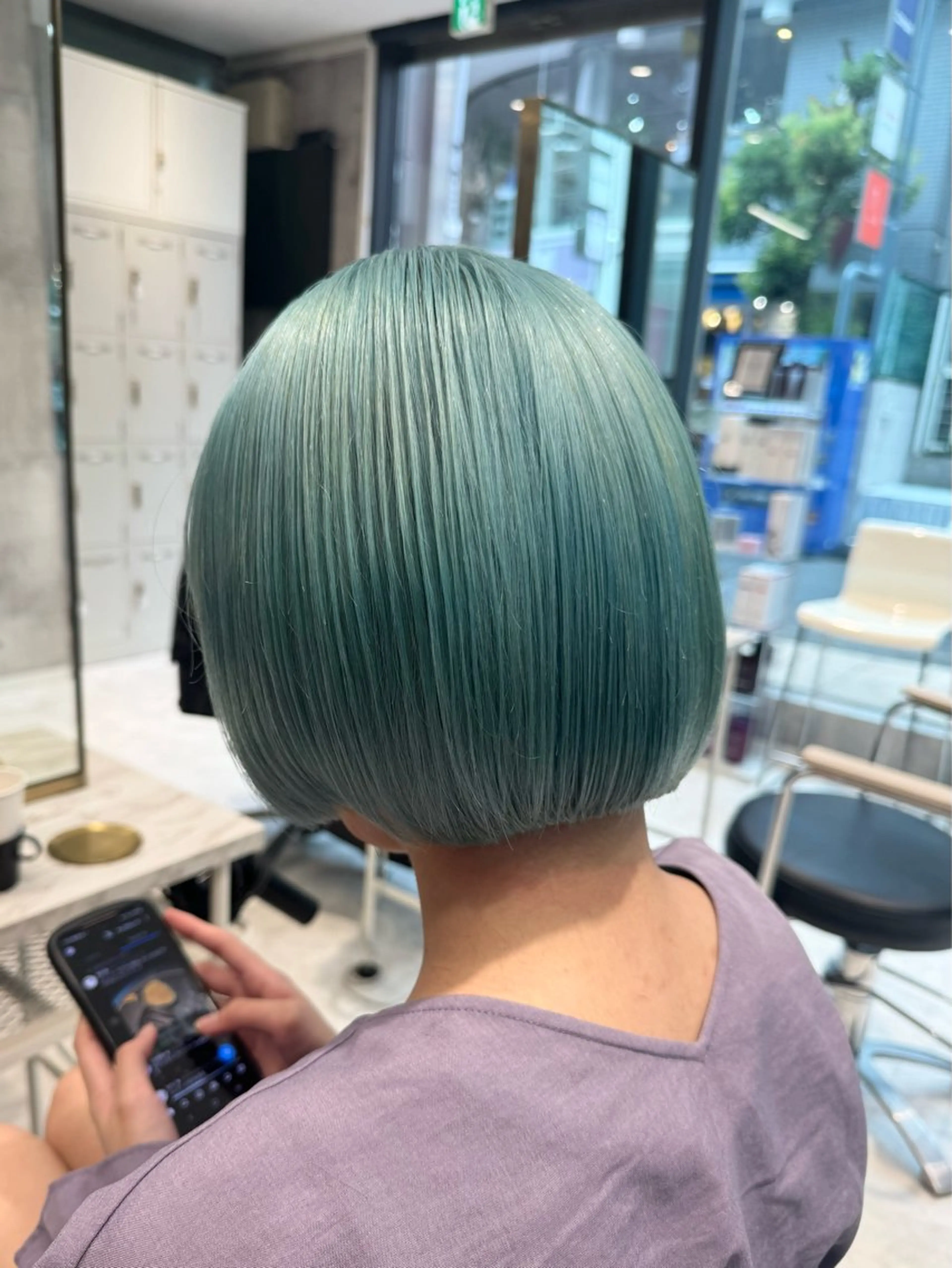 カラー ヘアカラー トリートメント ヘアセット デザインカラー MIKU🦋のヘアスタイル
