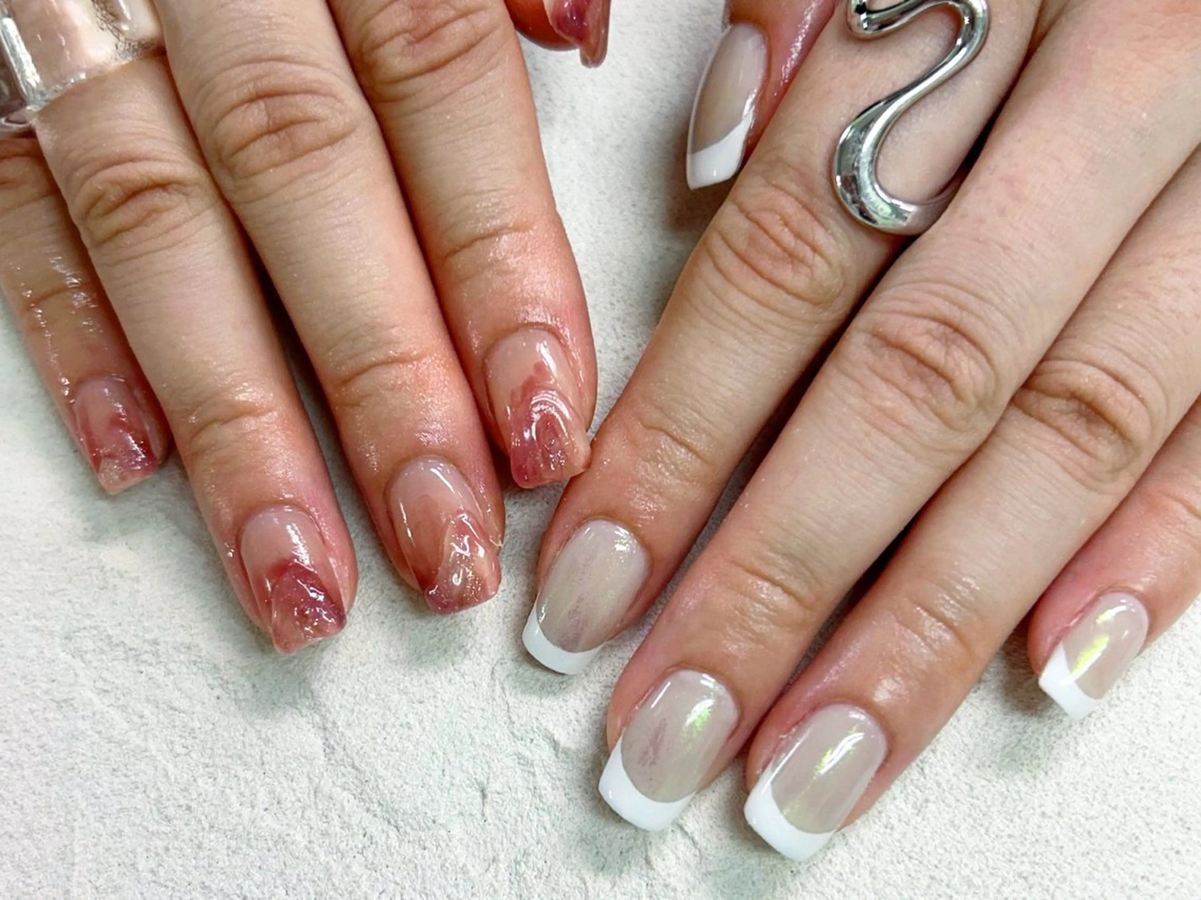 🧡Hand🧡 トレンド定額 Design 🫧オフ有 (パラジェル+1,100yen)の写真