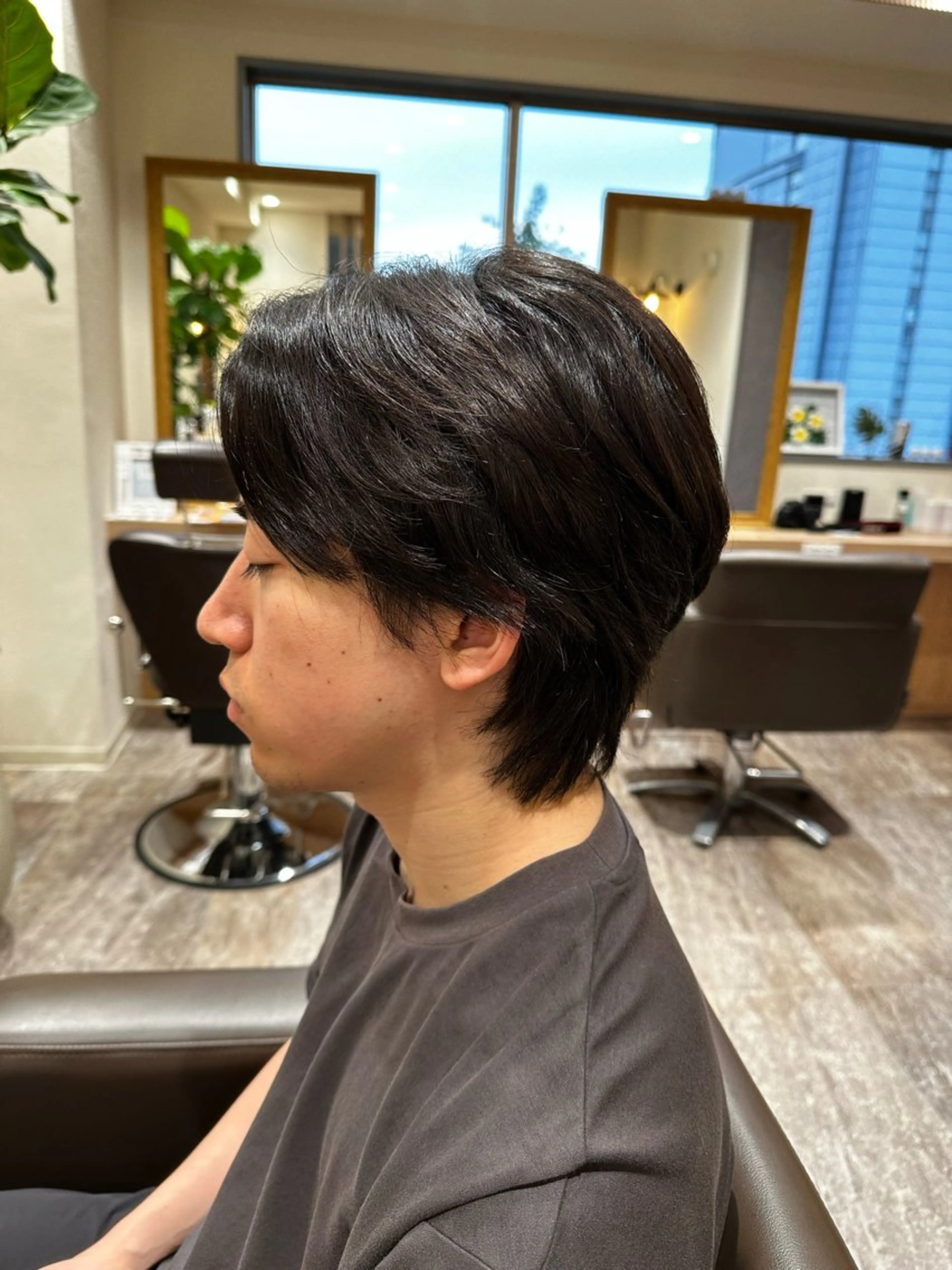 メンズ センターパート メンズカット×眉毛 デザイナー⚘Nanaの眉毛・アイブロウイメージ