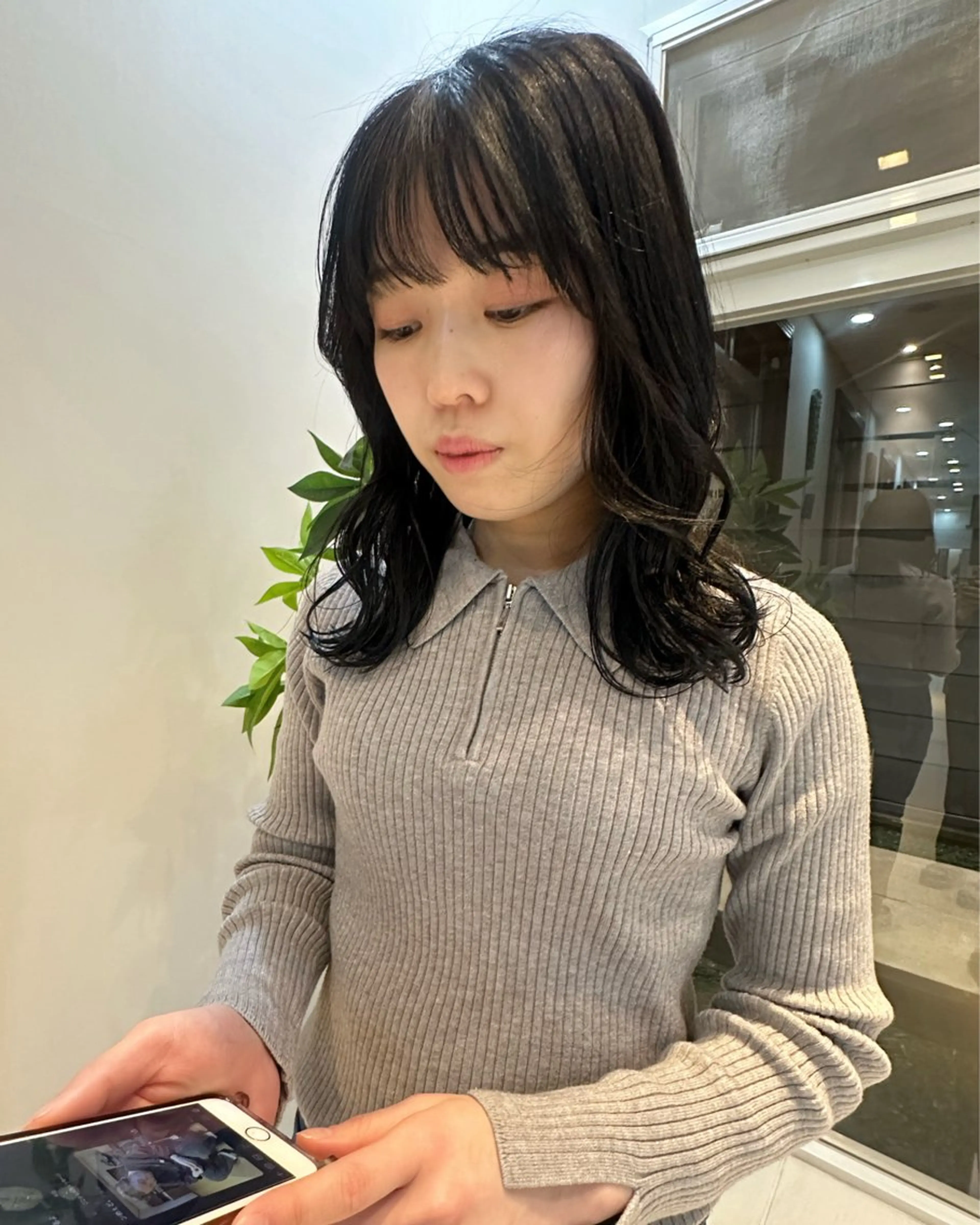 ミディアム カラー nambu-GARDEN所属・和泉海咲/ 艶髪💖大人可愛いのヘアスタイル