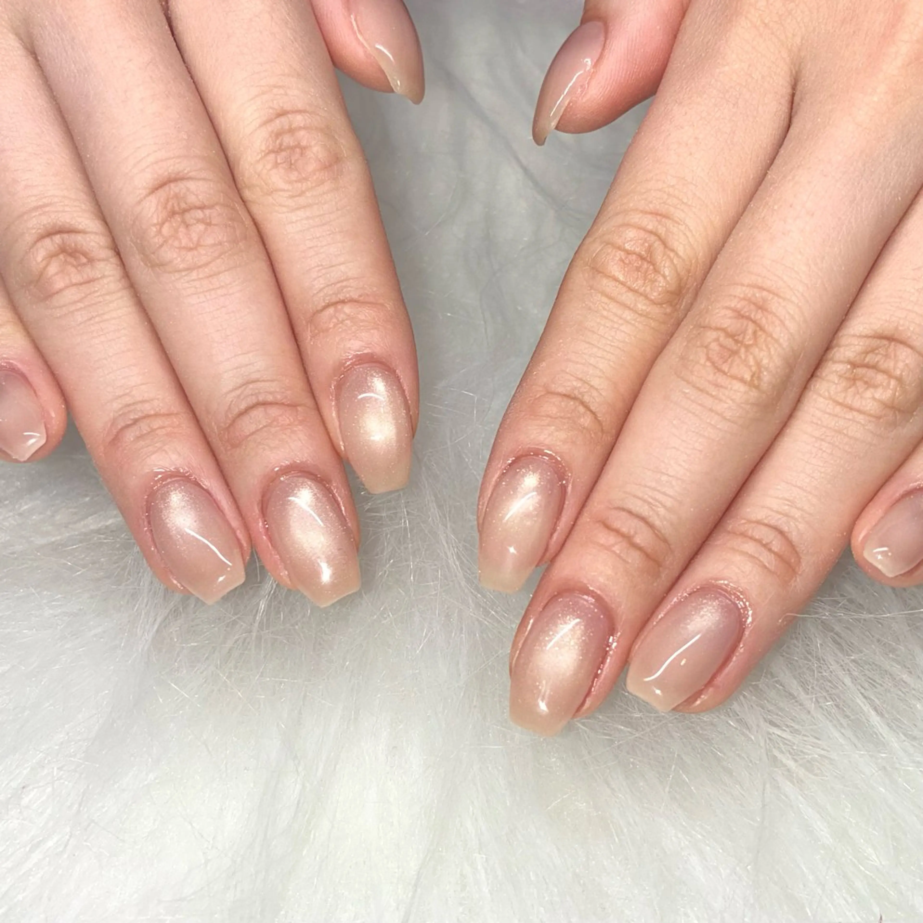 ネイル ジェルネイル マグネットネイル ハンドネイル Nail ヌシん家 AKANEのネイルデザイン