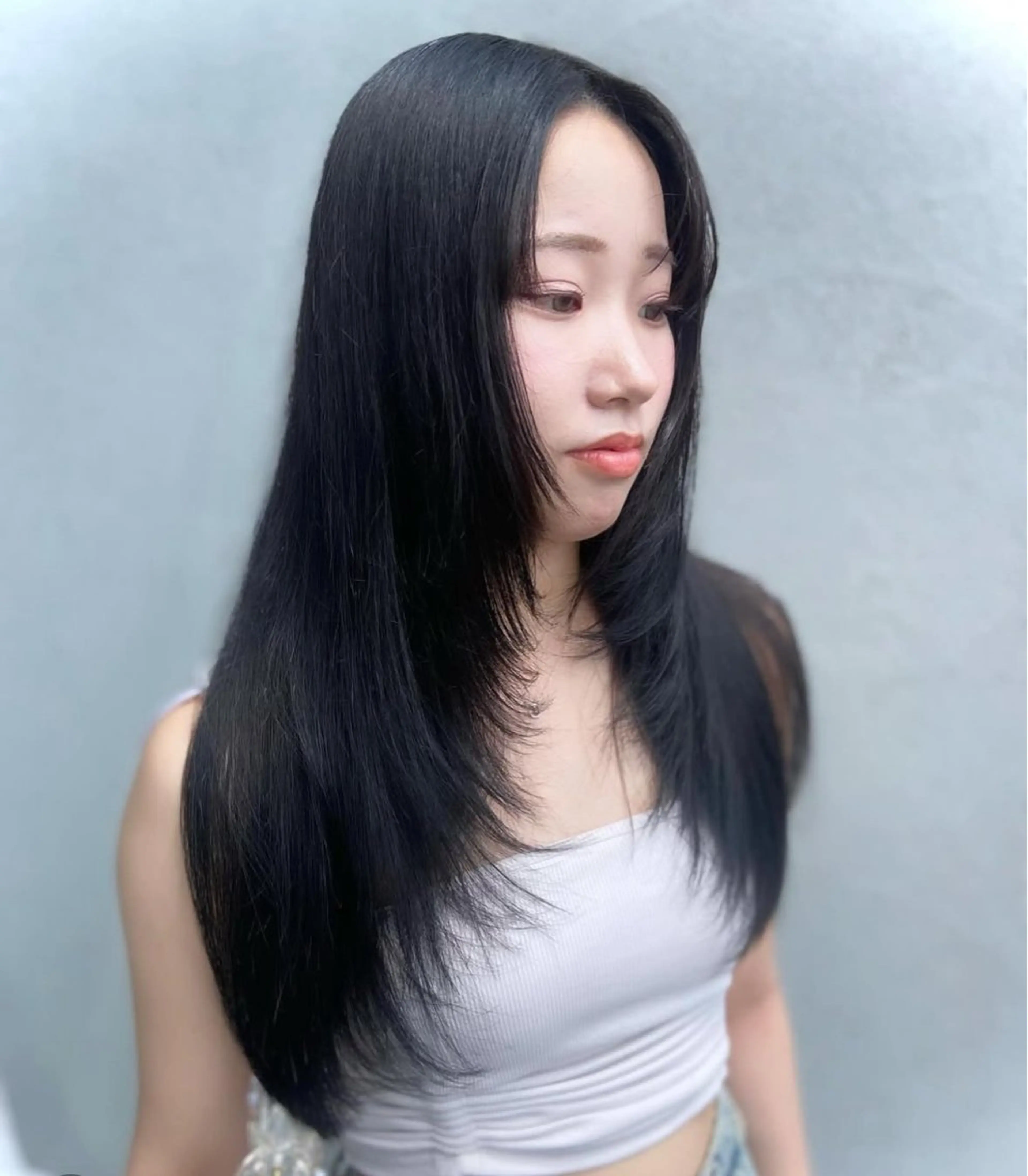 ロング レイヤーカット カット トリートメント 【川崎で叶う艶髪✨】 ニーナ/川崎駅のヘアスタイル