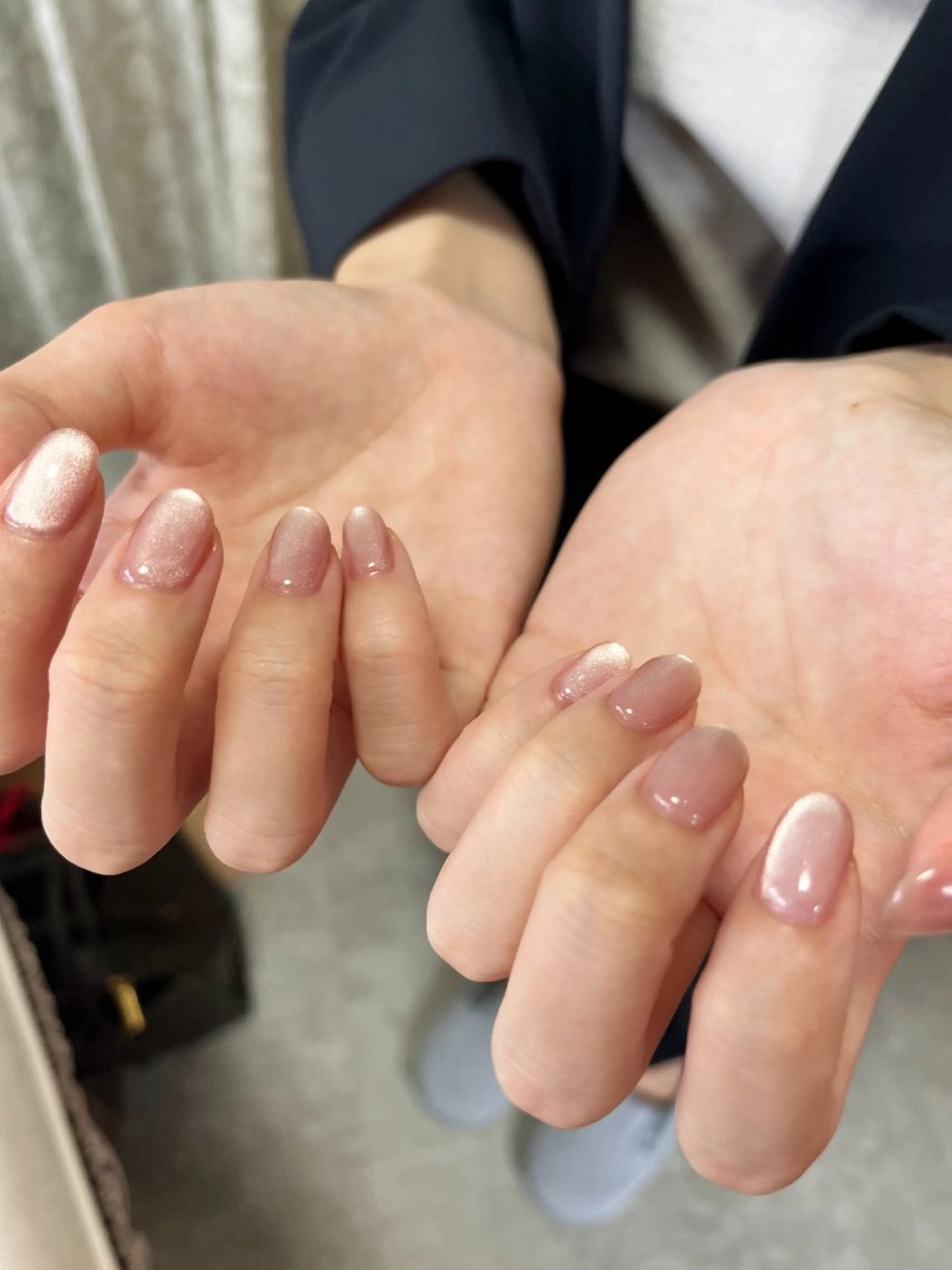 ネイル ジェルネイル マグネットネイル ハンドネイル tamu nail 　金町のネイルデザイン