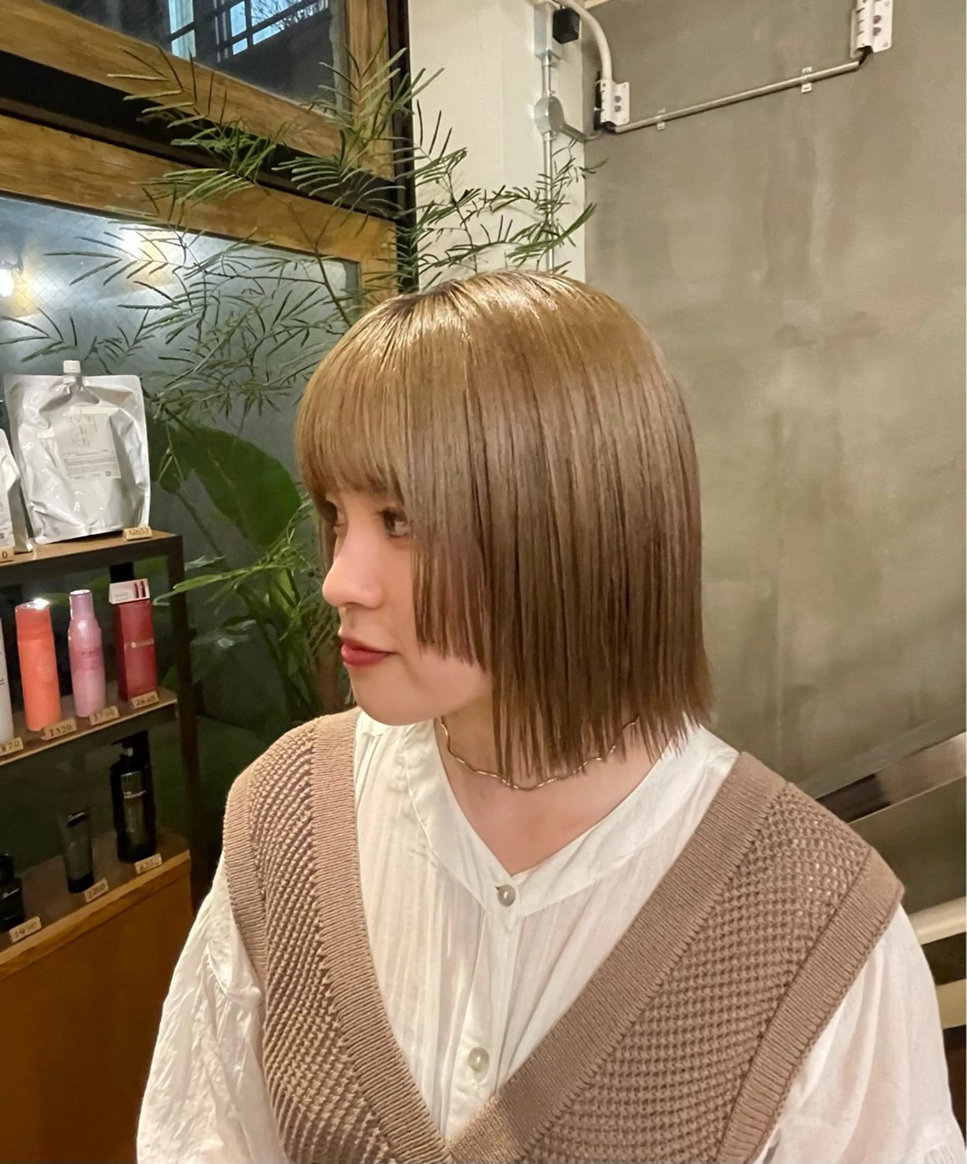 ミディアム mashu北堀江店所属・似合わせカラー/ 堀江美容室/レミ🎀のヘアスタイル