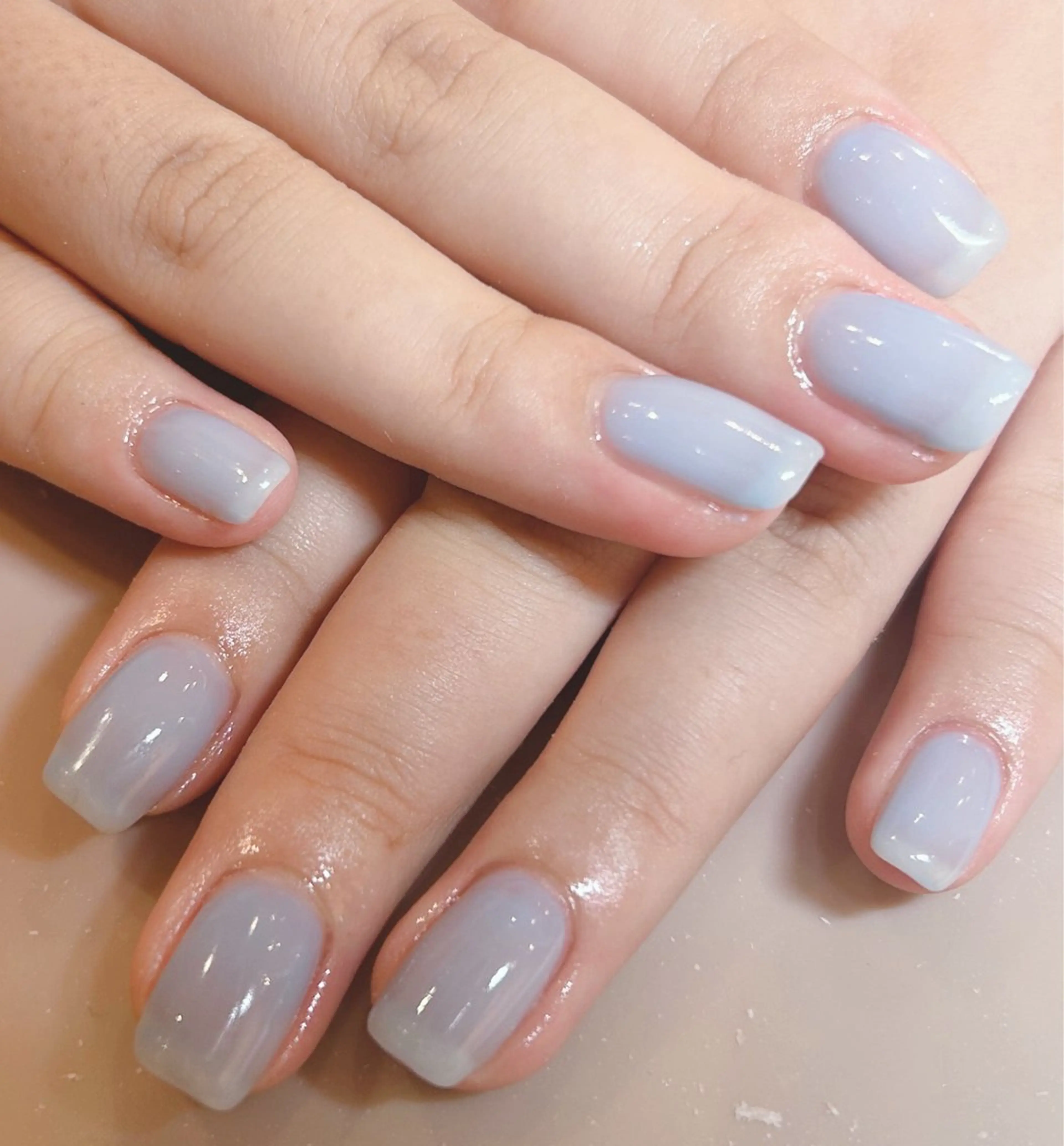 ネイル ブルー Rairia nail所属・Rairianail 室橋舞のネイルデザイン