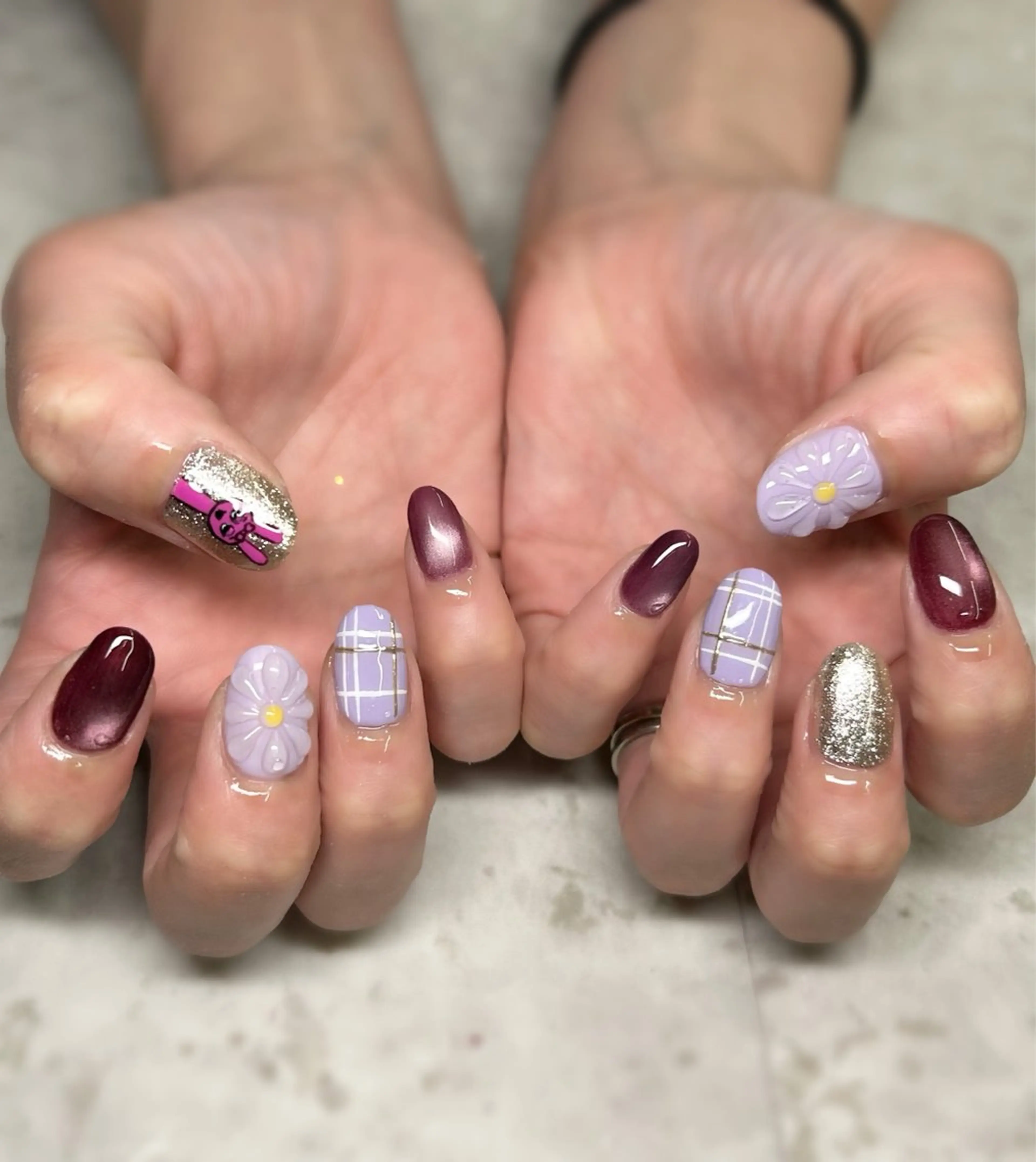 ネイル アートネイル ハンドネイル yamane de salonのネイルデザイン