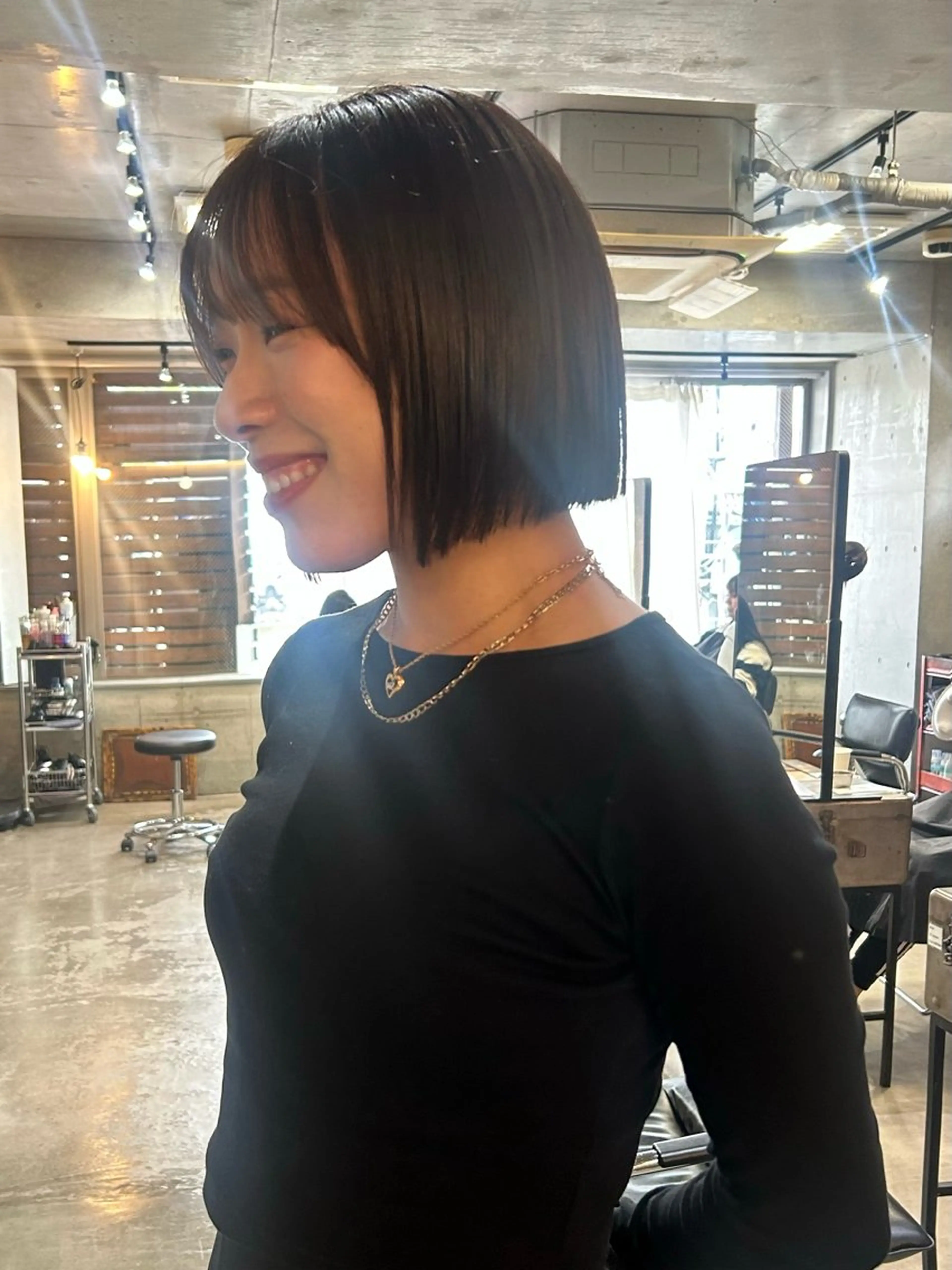 ショート ボブ カット 韓国ボブ/レイヤー カット/ EMIRIのヘアスタイル