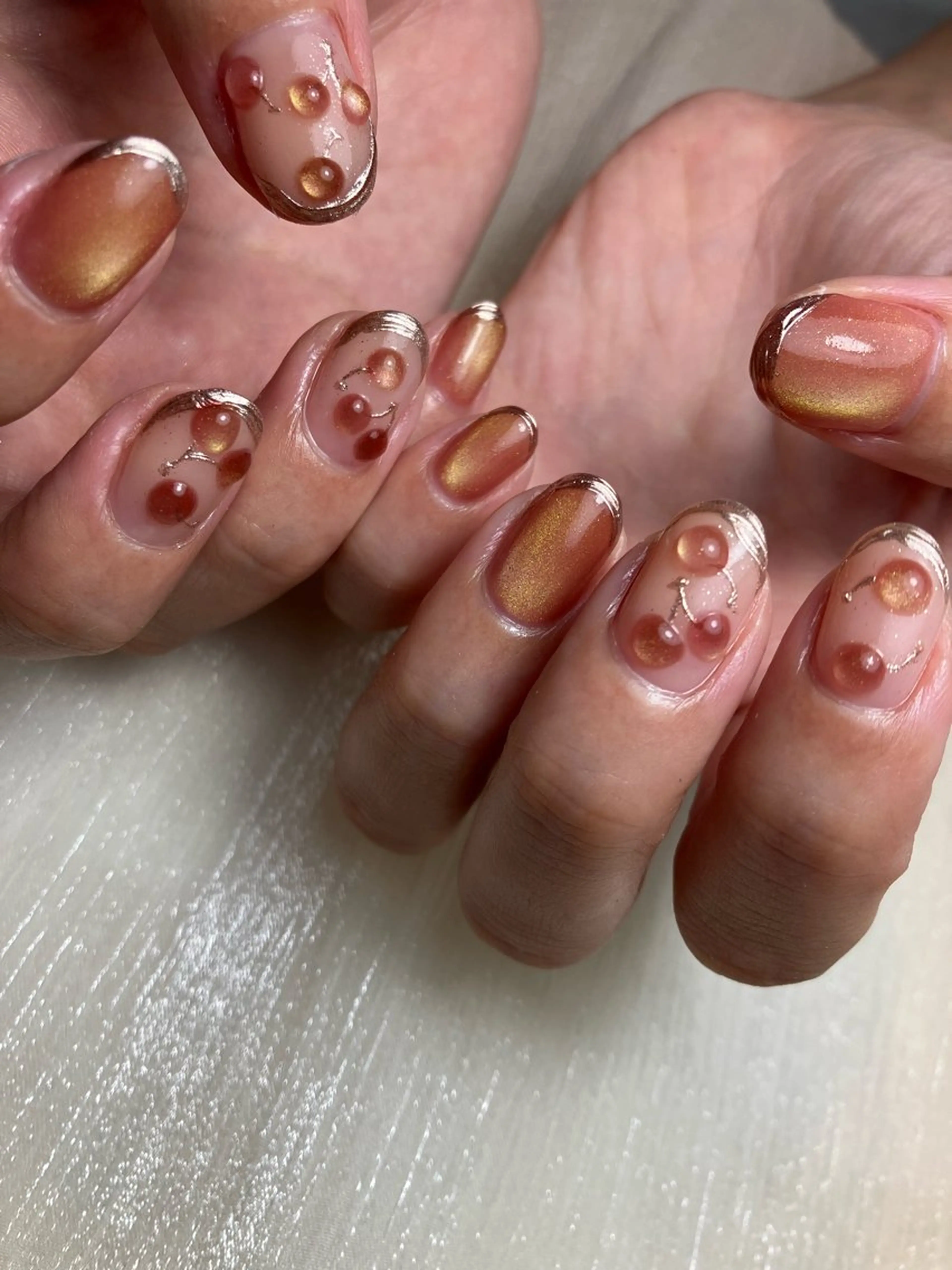 ネイル ハンドネイル PEACE minariのネイルデザイン