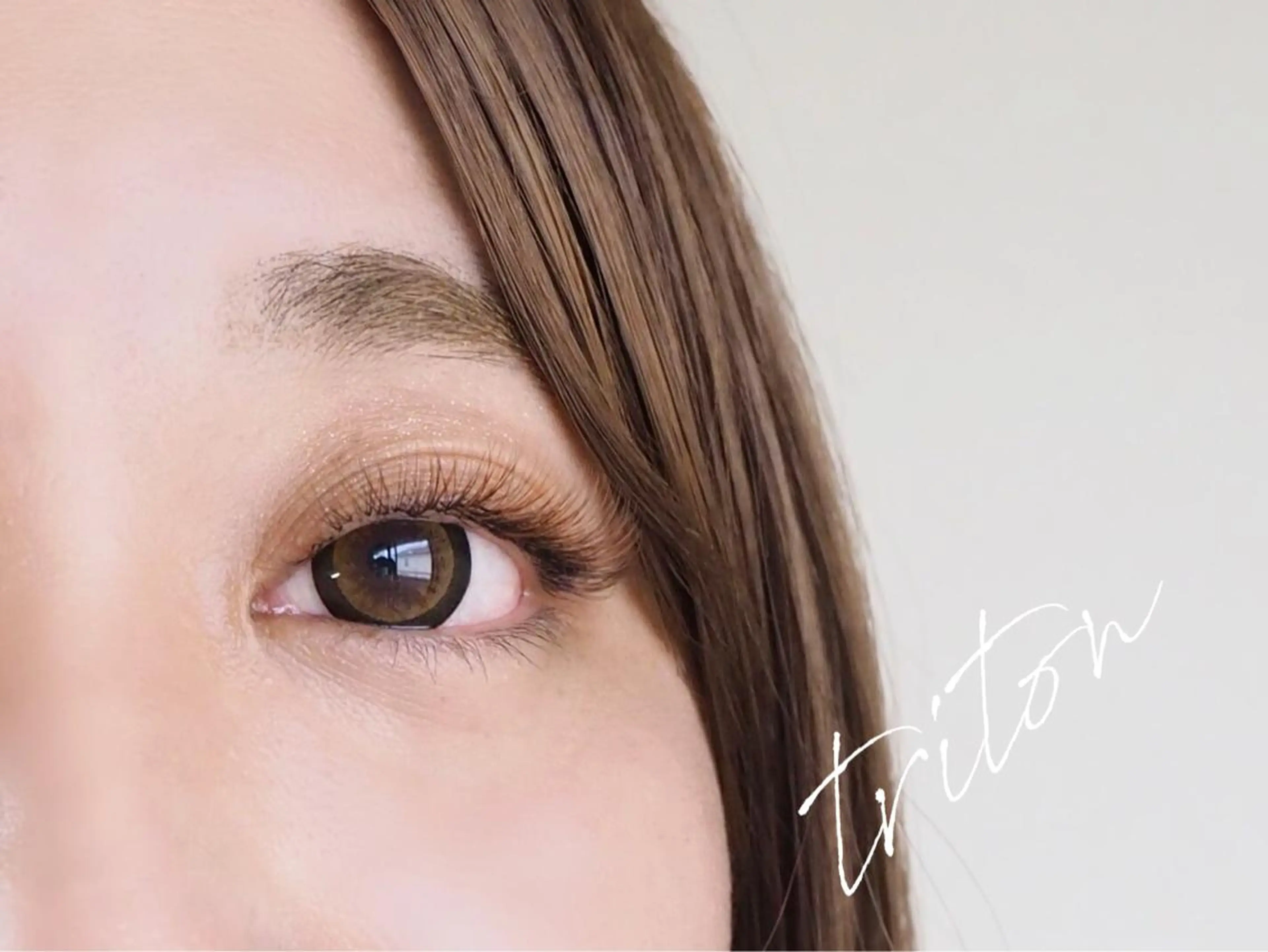 マツエク・マツパ カラーマツエク ボリュームラッシュ triton 上島のネイルデザイン