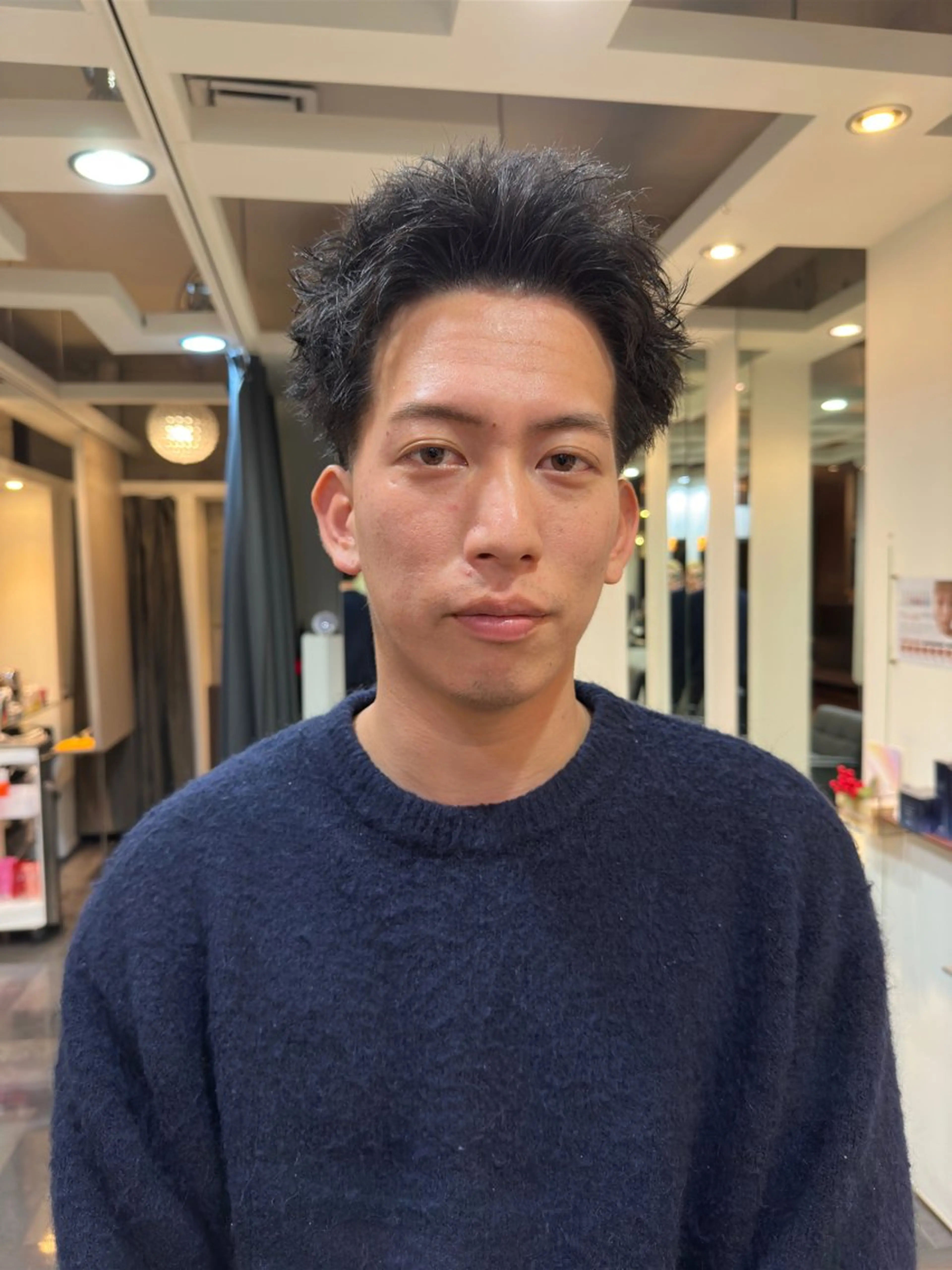 ショート メンズ スパイキーショート ショートヘア BOW【ボウ】所属・メンズパーマ/本町/ 心斎橋/Takumiのヘアスタイル