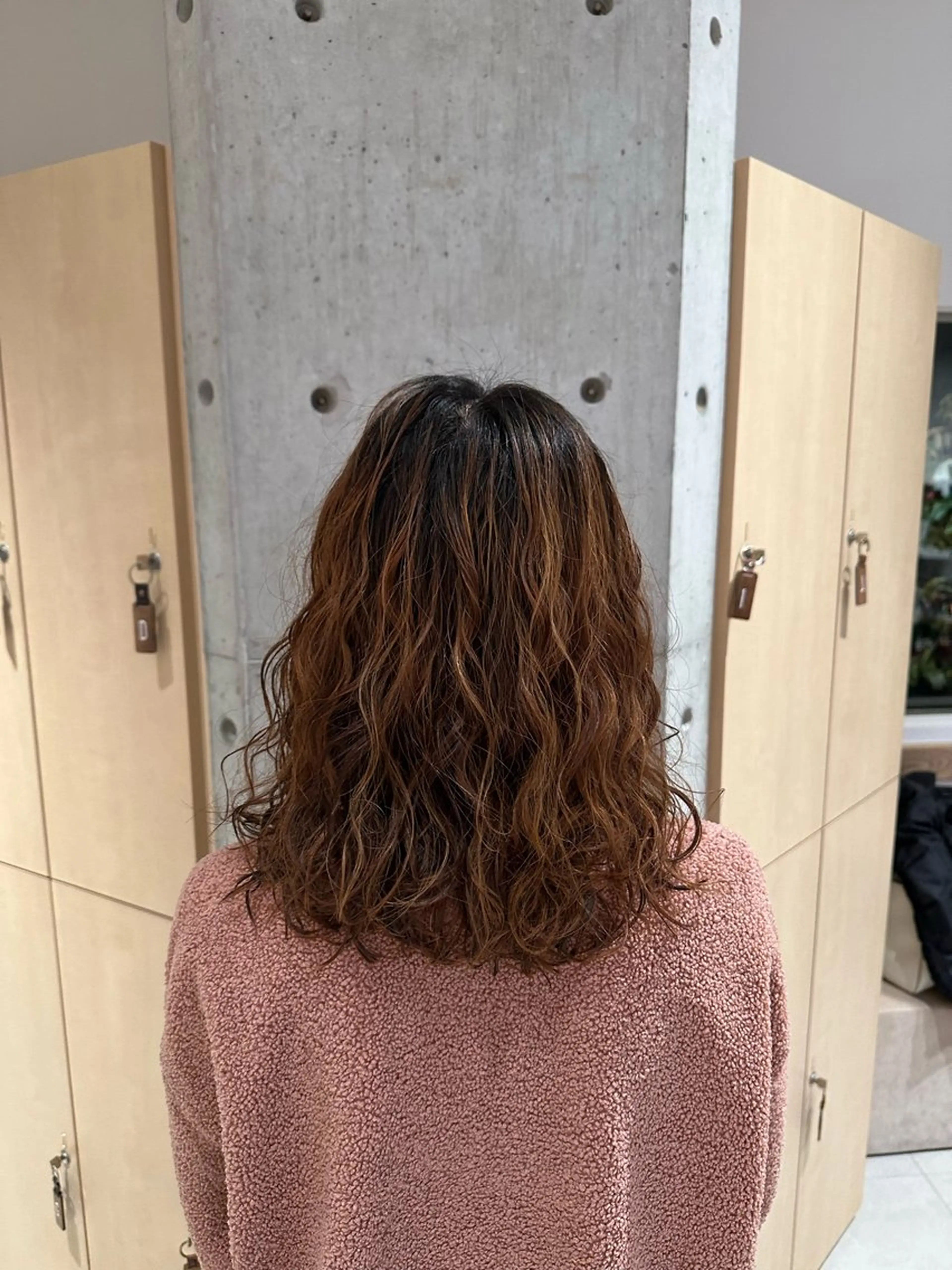 ミディアム パーマ ミディアムパーマ hair's  BEAU所属・荒木 千琴のヘアスタイル