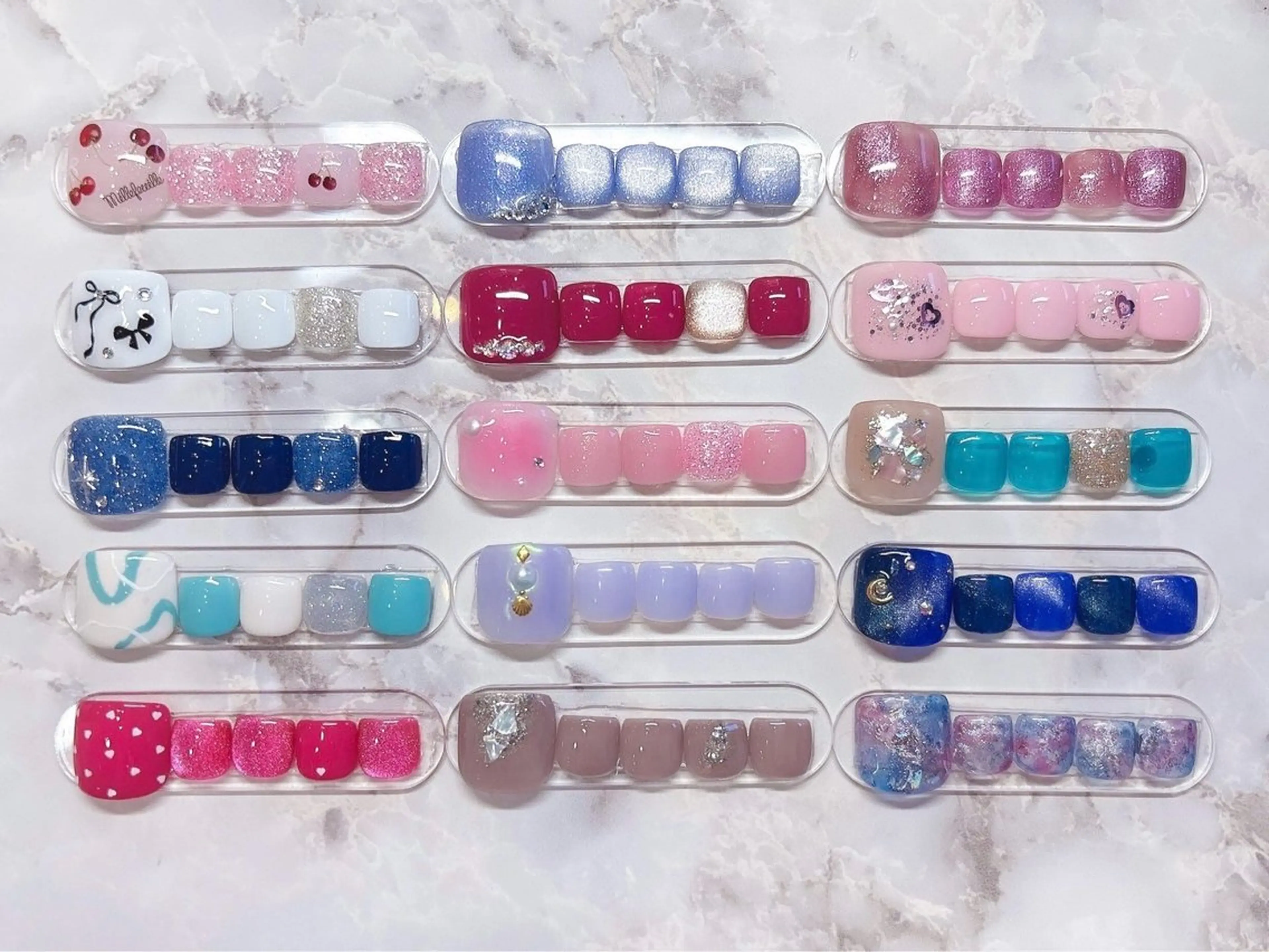 ネイル アートネイル フットネイル シンプルネイル Cravo miyuのネイルデザイン