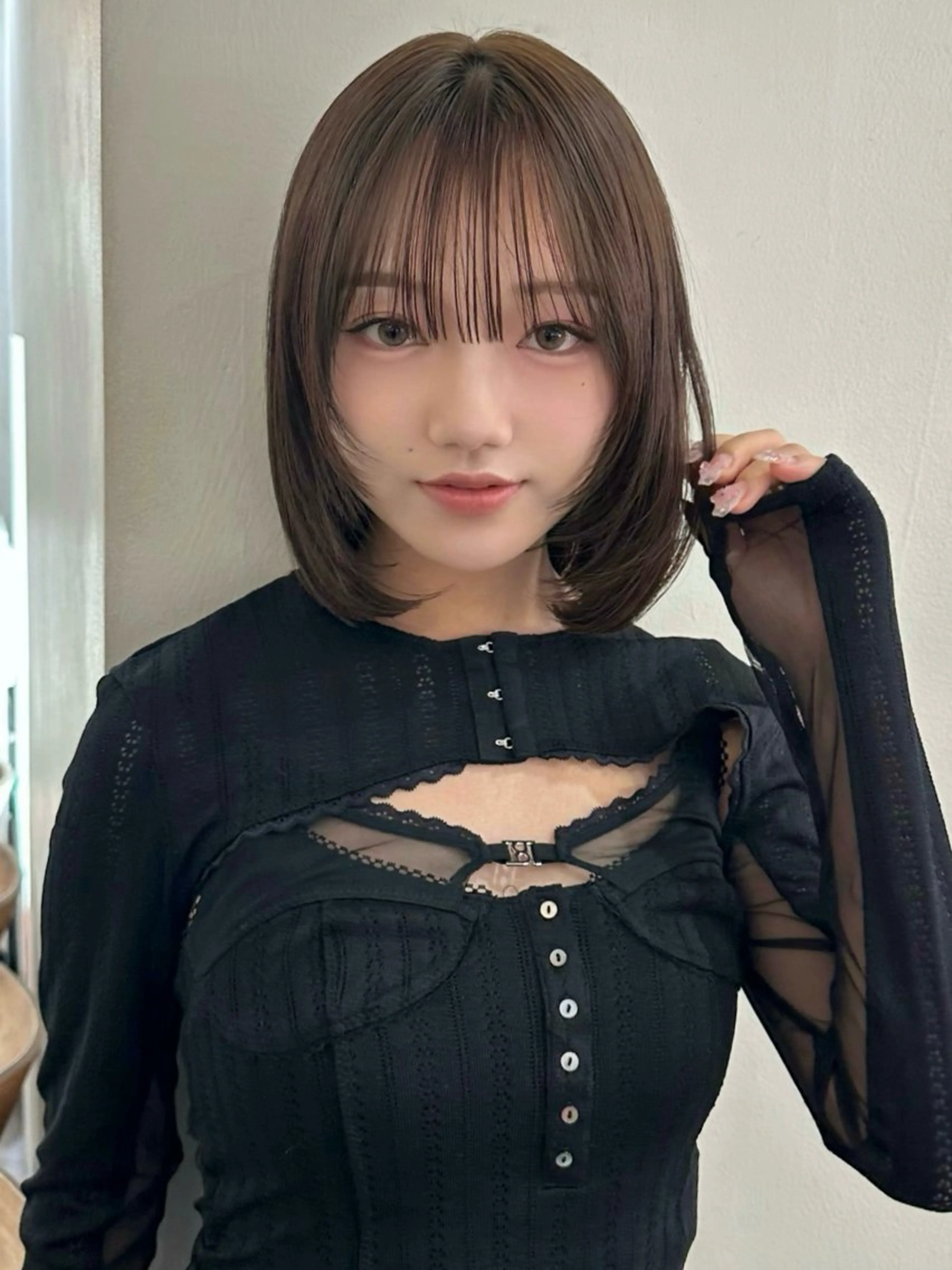 🚨空き枠あり🚨【ブリーチなし】透明感カラー➕髪質改善トリートメント🫧の写真