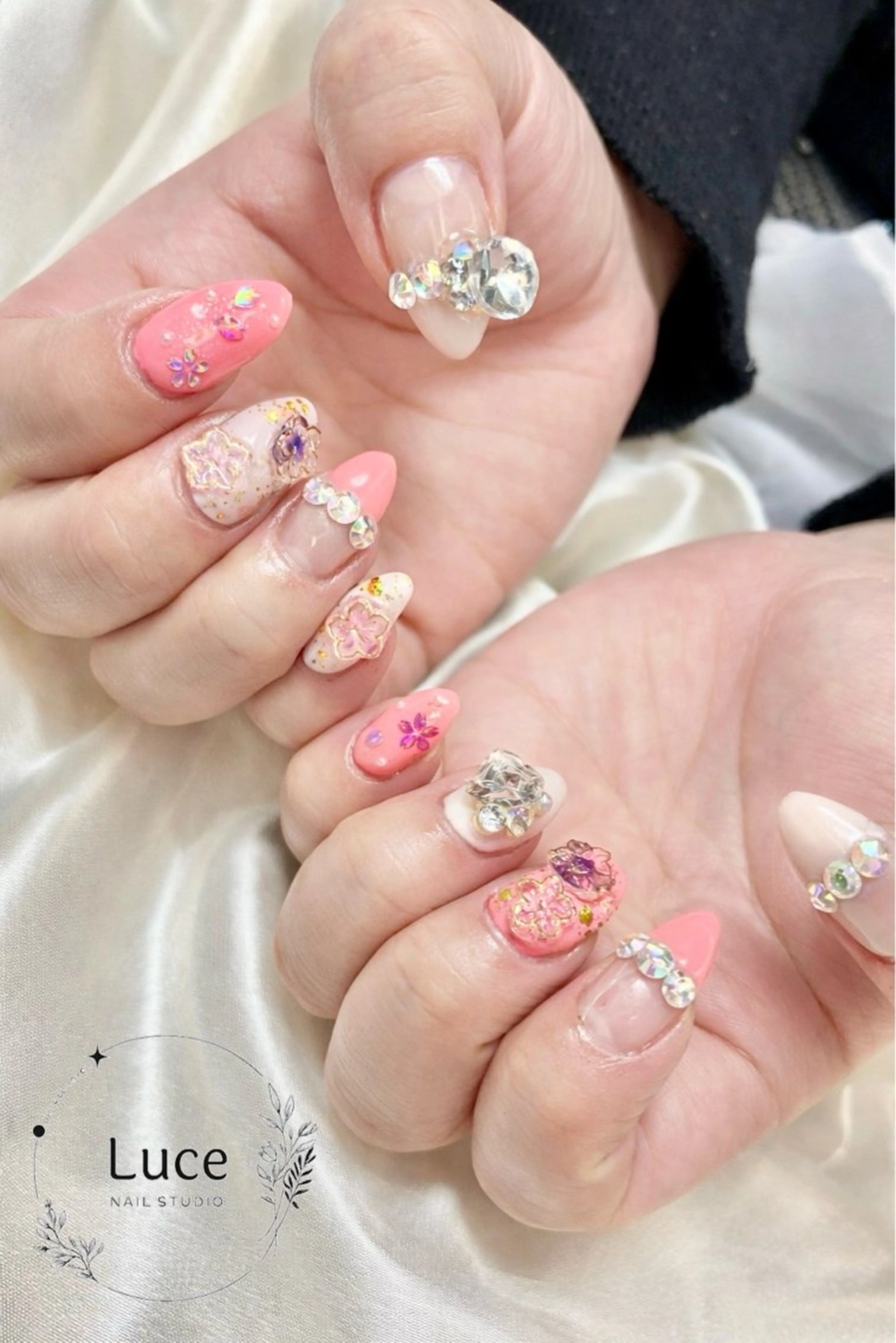 ネイル 桜ネイル NAIL STUDIO Luce所属・NAIL Luceのネイルデザイン