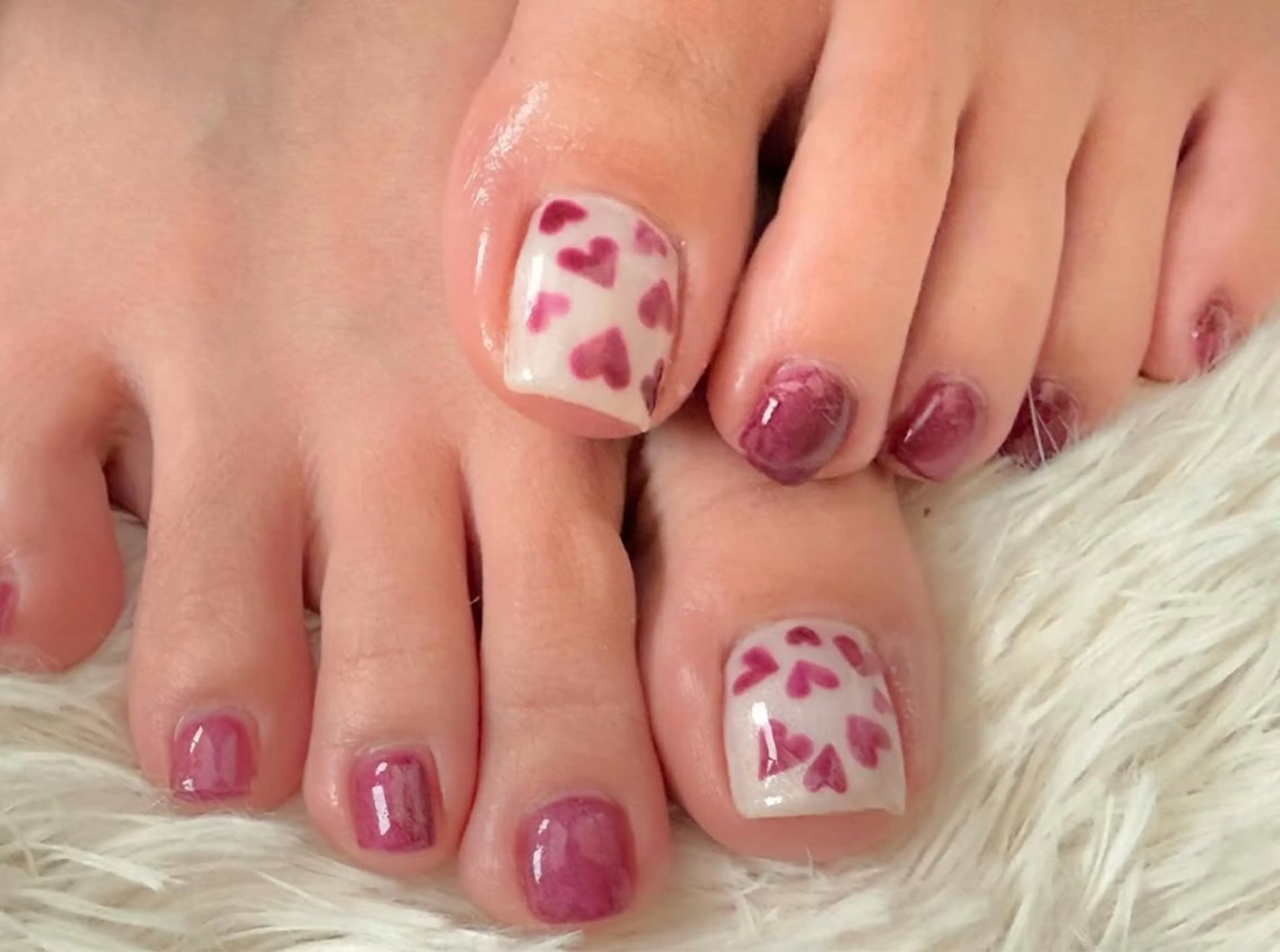 【ご新規様】フットシンプルネイルの写真