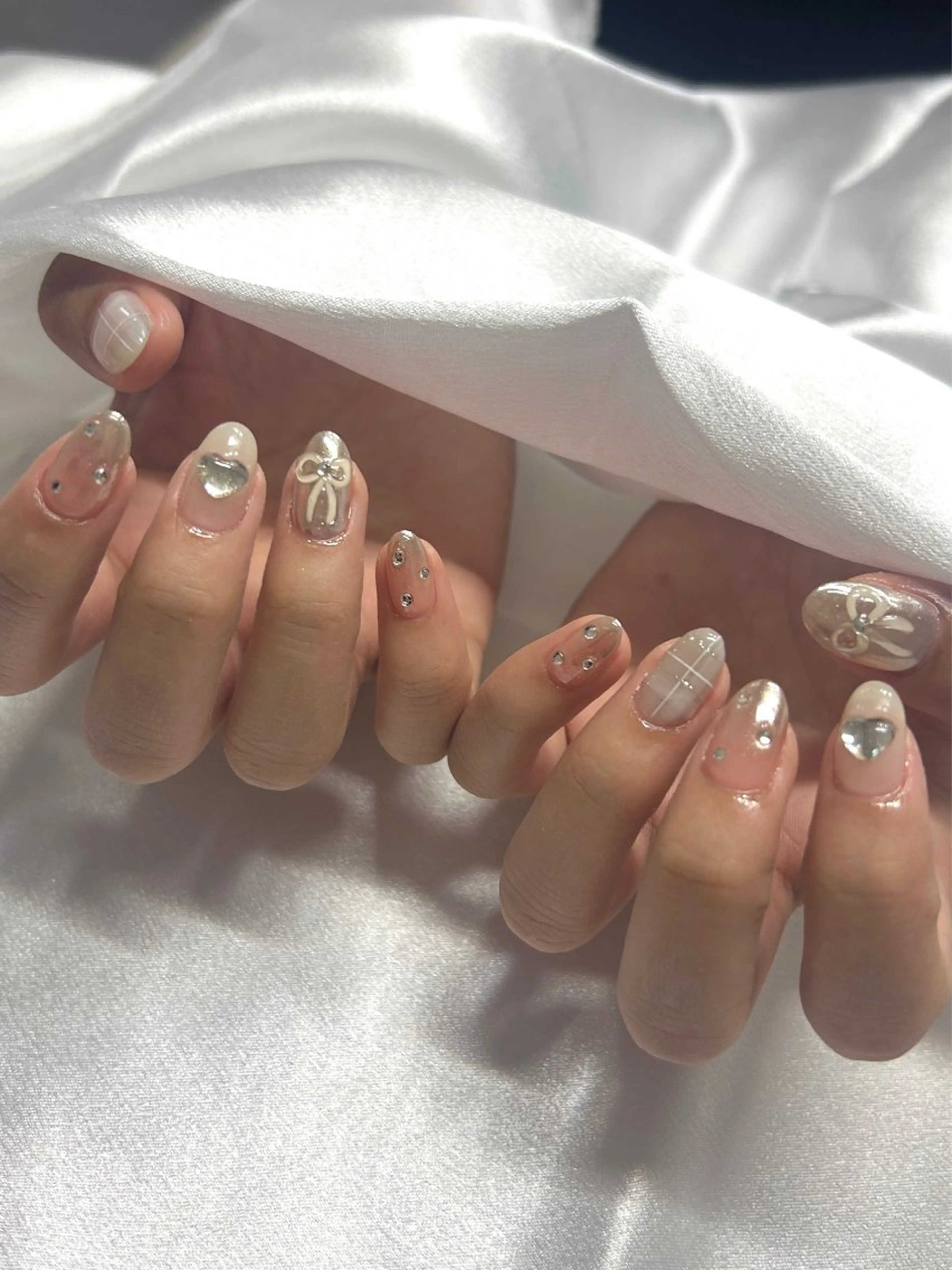 ネイル オフィスネイル シンプルネイル nail salon　coco no ne所属・coco no ne KANNAのネイルデザイン