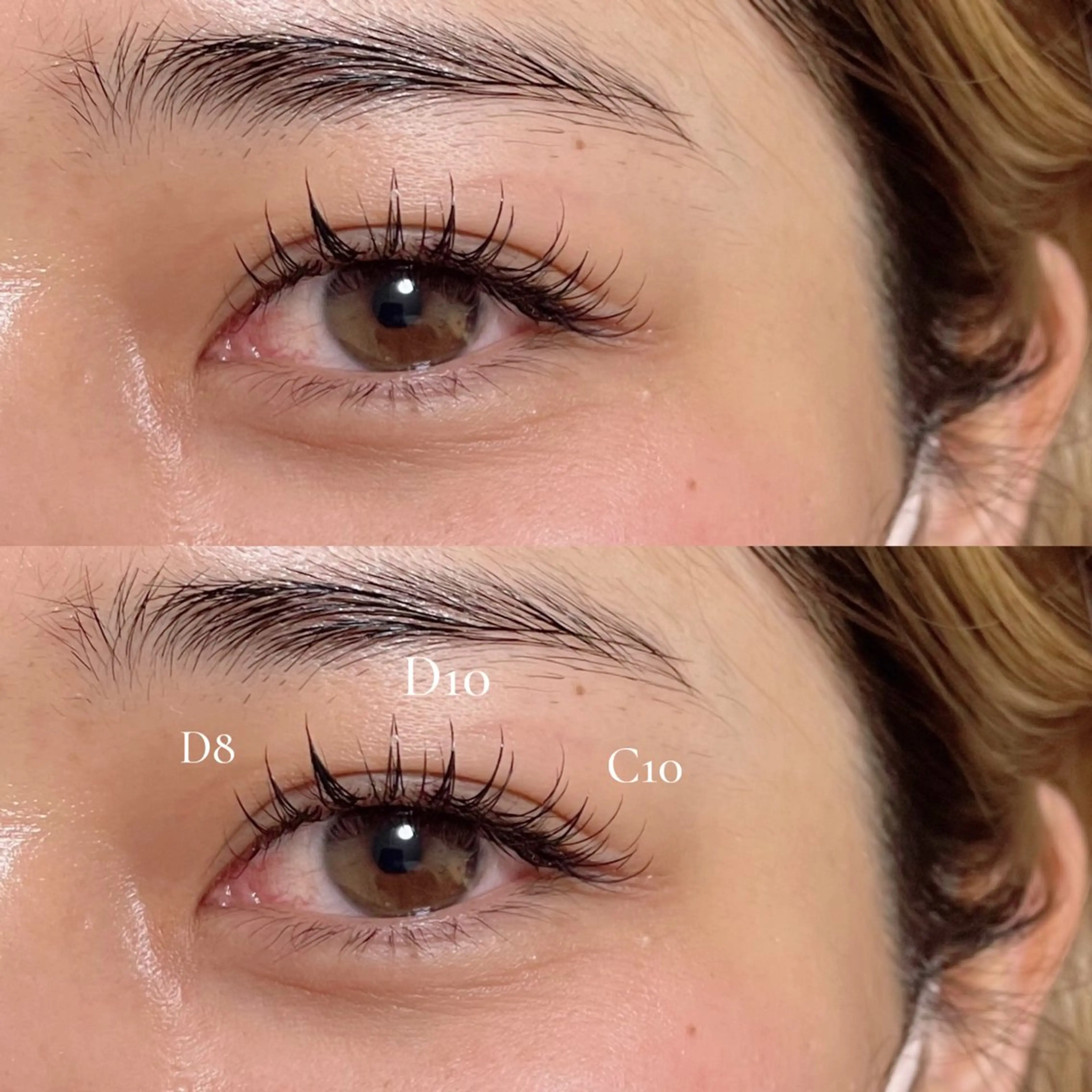 マツエク・マツパ ナチュラル 韓国風まつげ 🍒Rye🍒のマツエク・マツパデザイン