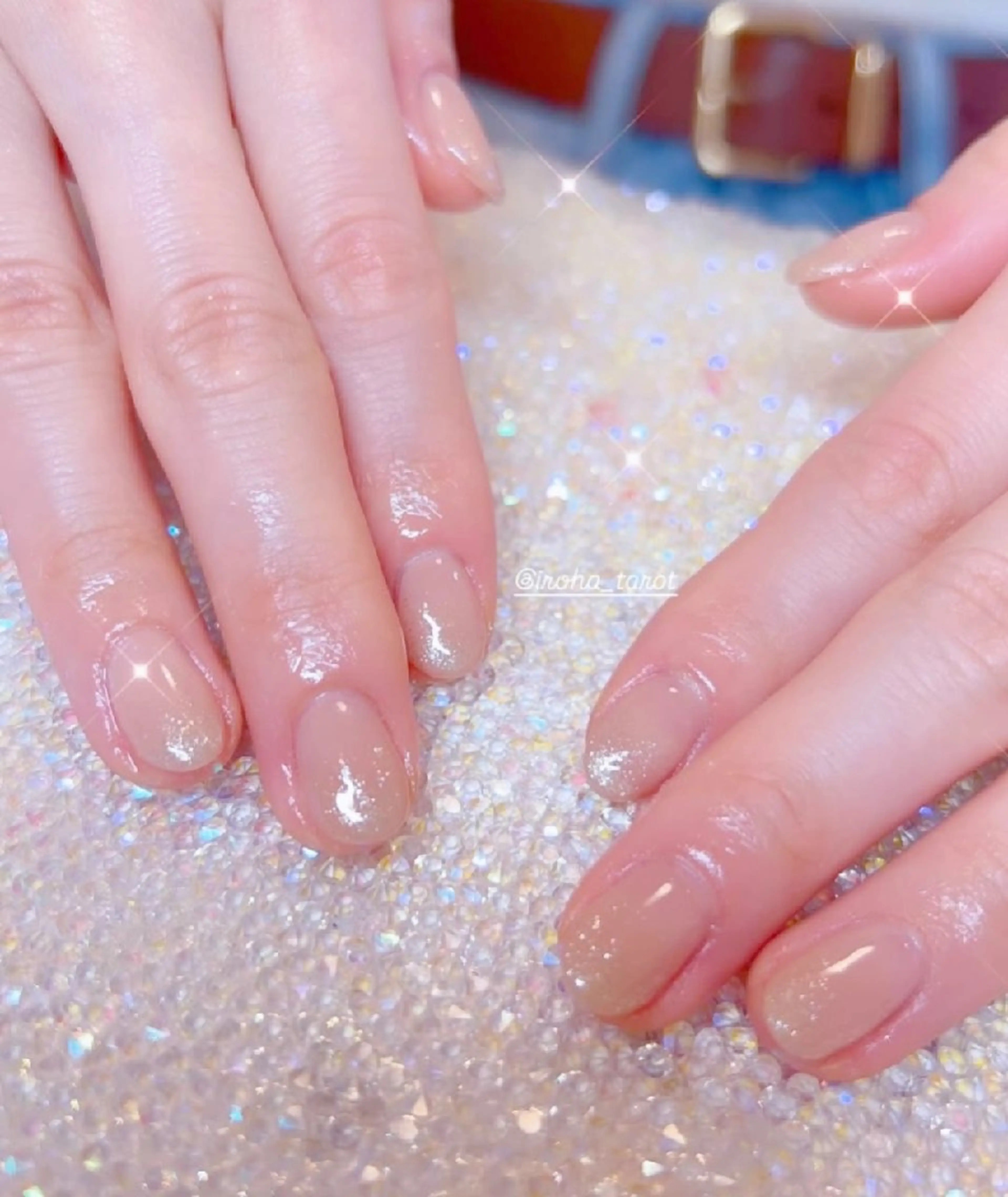 ネイル 長さ出し ジェルネイル 韓国ネイル マグネットネイル ニュアンスネイル ハンドネイル I LOVE ME NAIL.。.:*♡のネイルデザイン