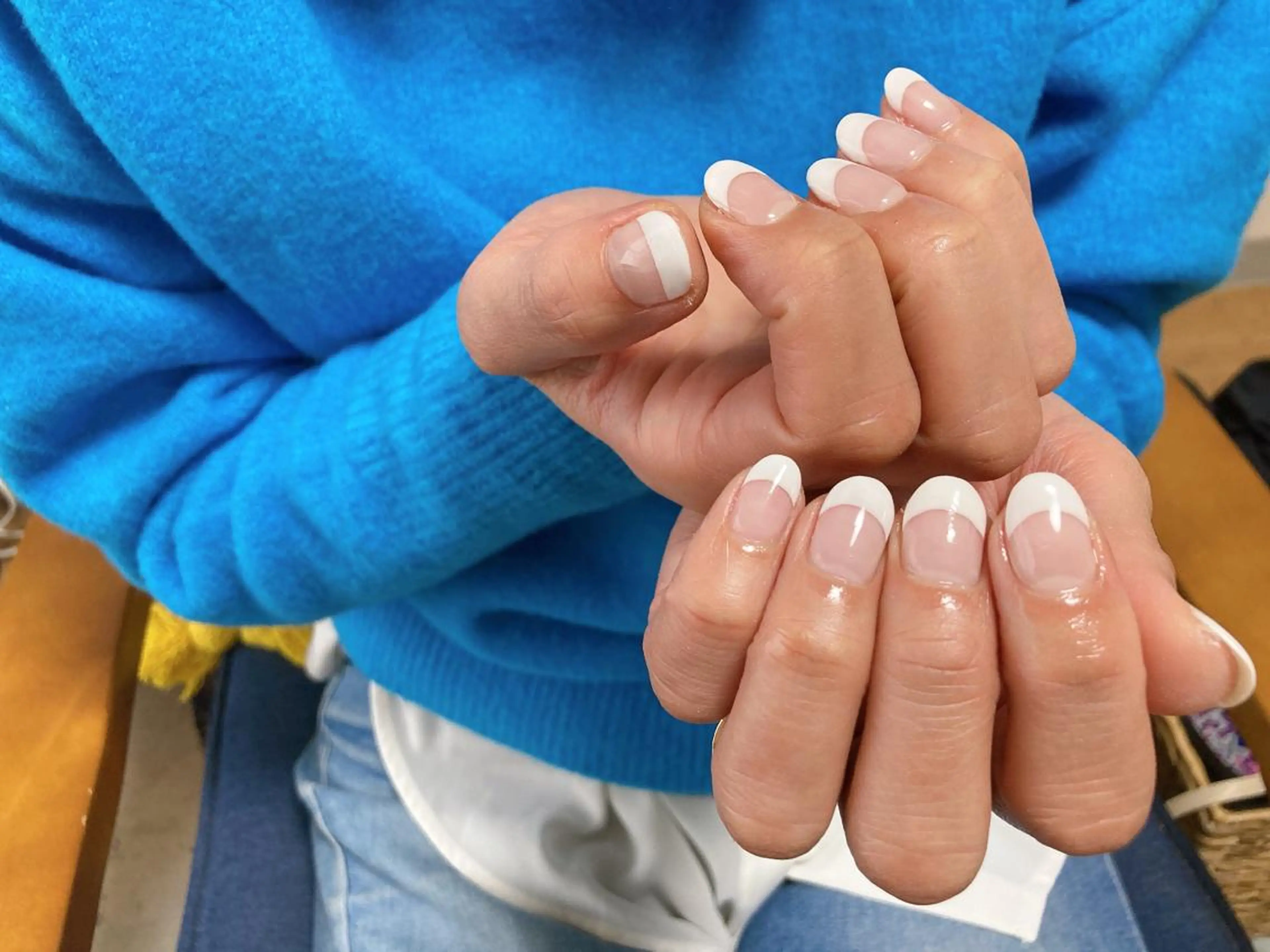 ネイル フレンチネイル kikinail 溝の口のネイルデザイン