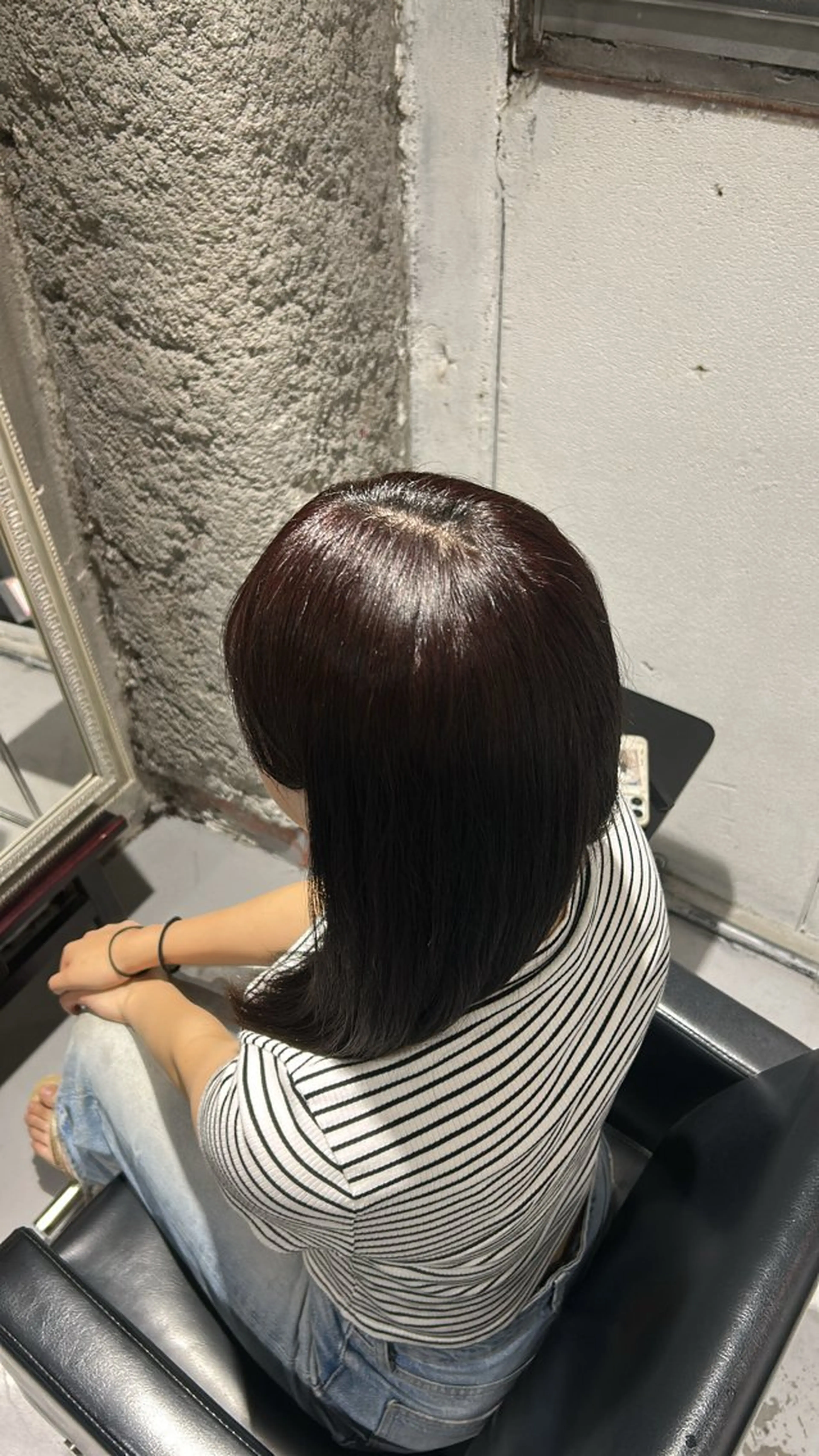 セミロング sato hikariのヘアスタイル