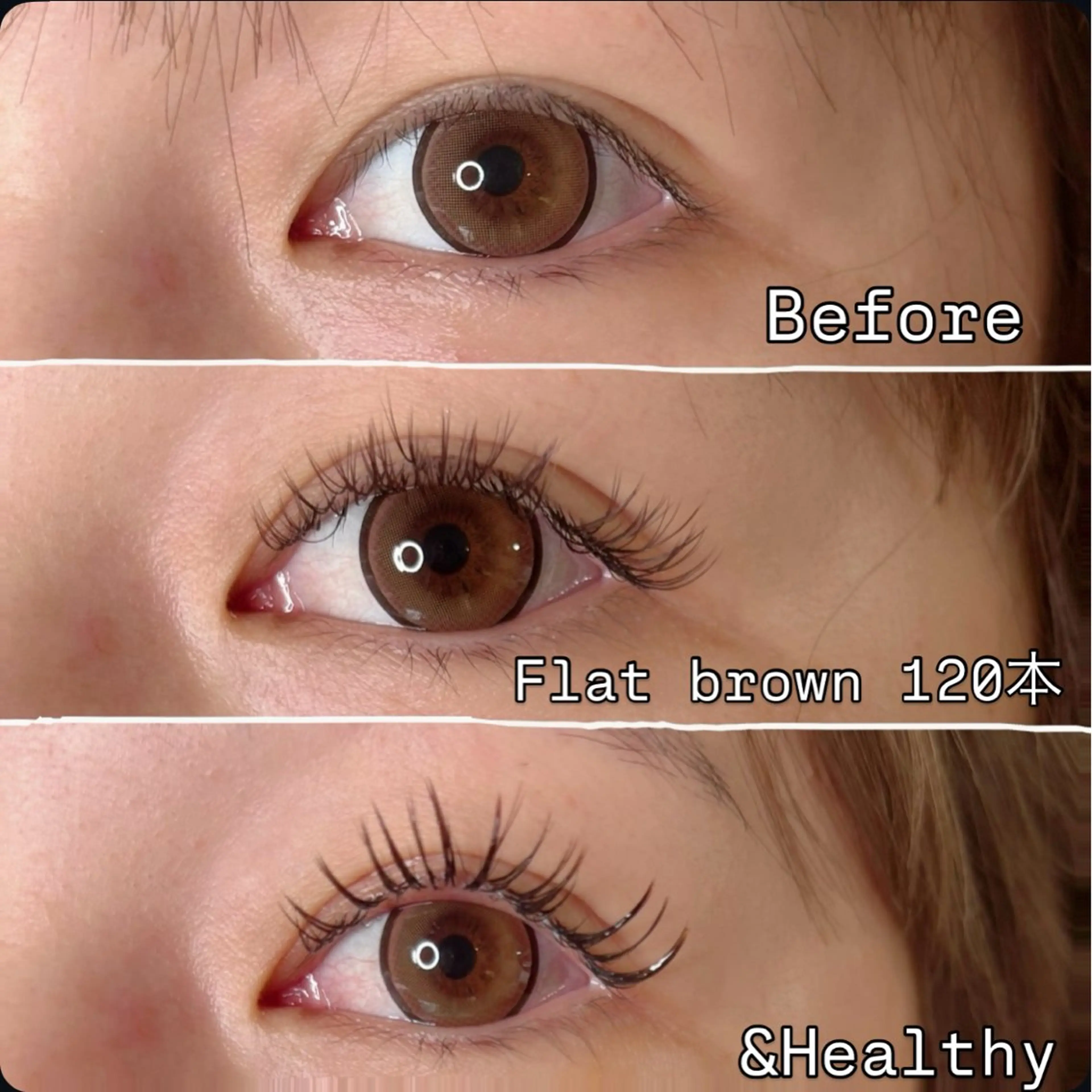 マツエク・マツパ ナチュラル 一重×まつ毛パーマ マツパ By color  EYE&NAIL所属・BY  COLOR eyedesinのマツエク・マツパデザイン