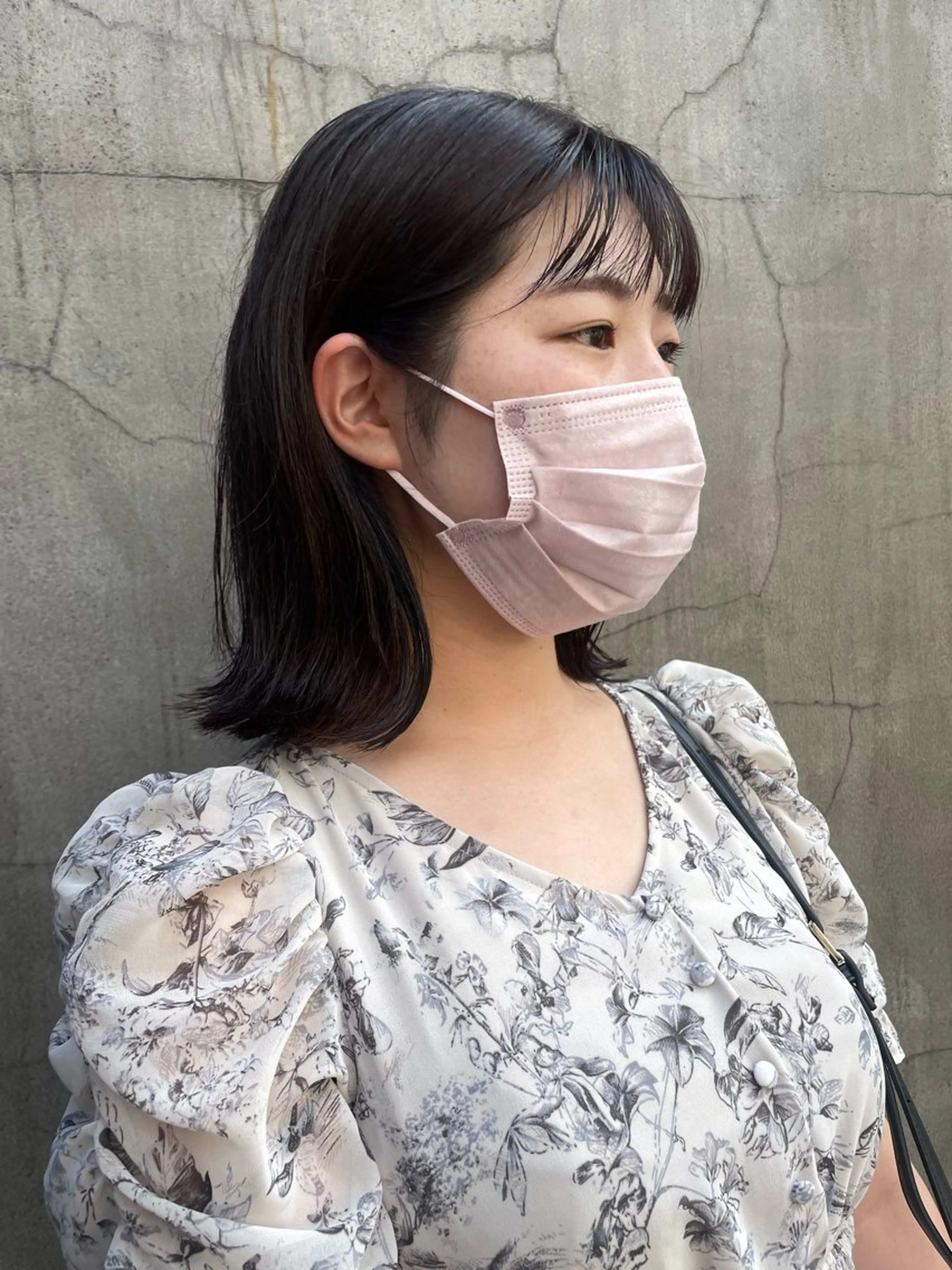 ミディアム カラー パーマ ヘアアレンジ 似合わせカラー / レイヤーMADOKAのヘアスタイル