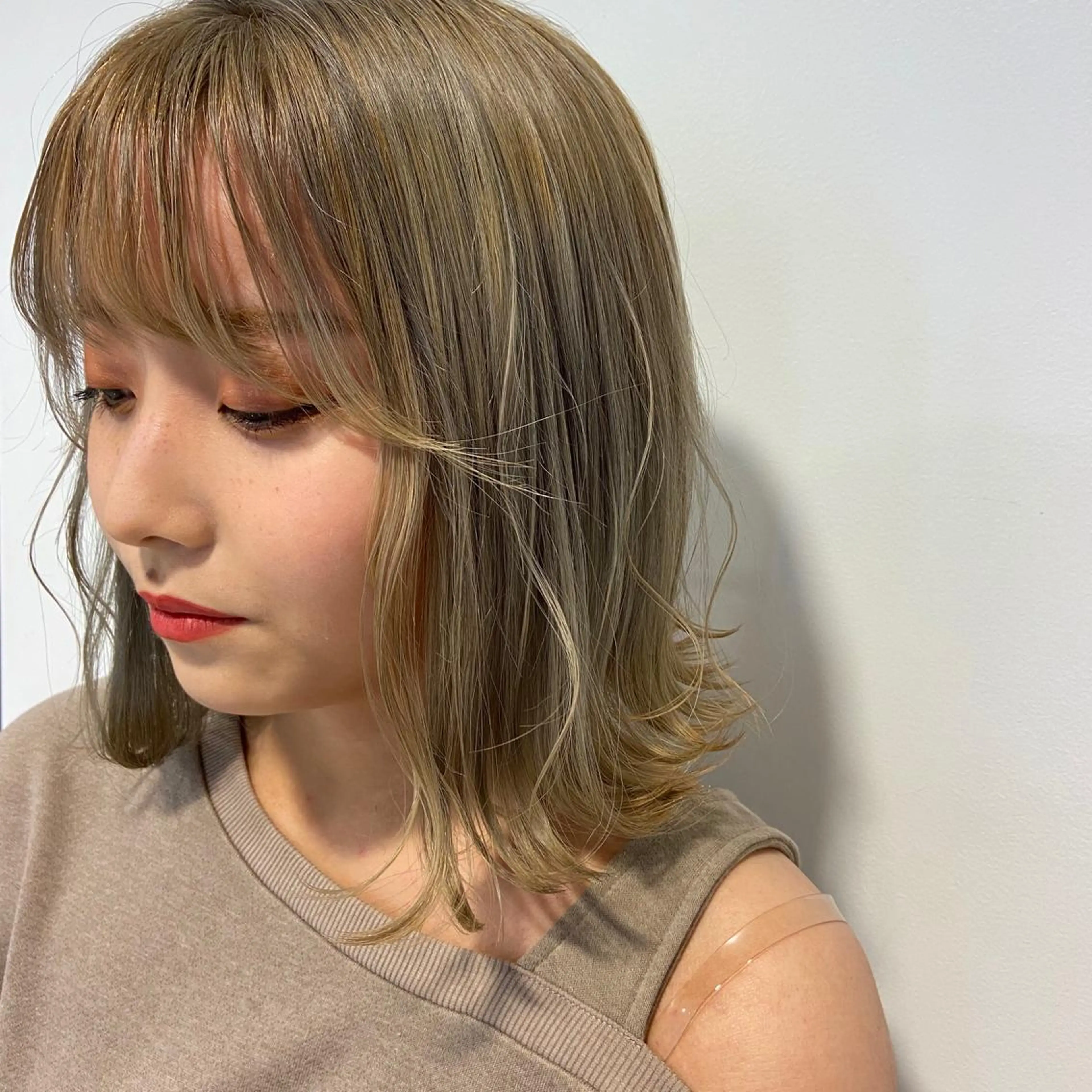 ミディアム カラー 🪽似合わせカラー RENA.🪽🩶のヘアスタイル